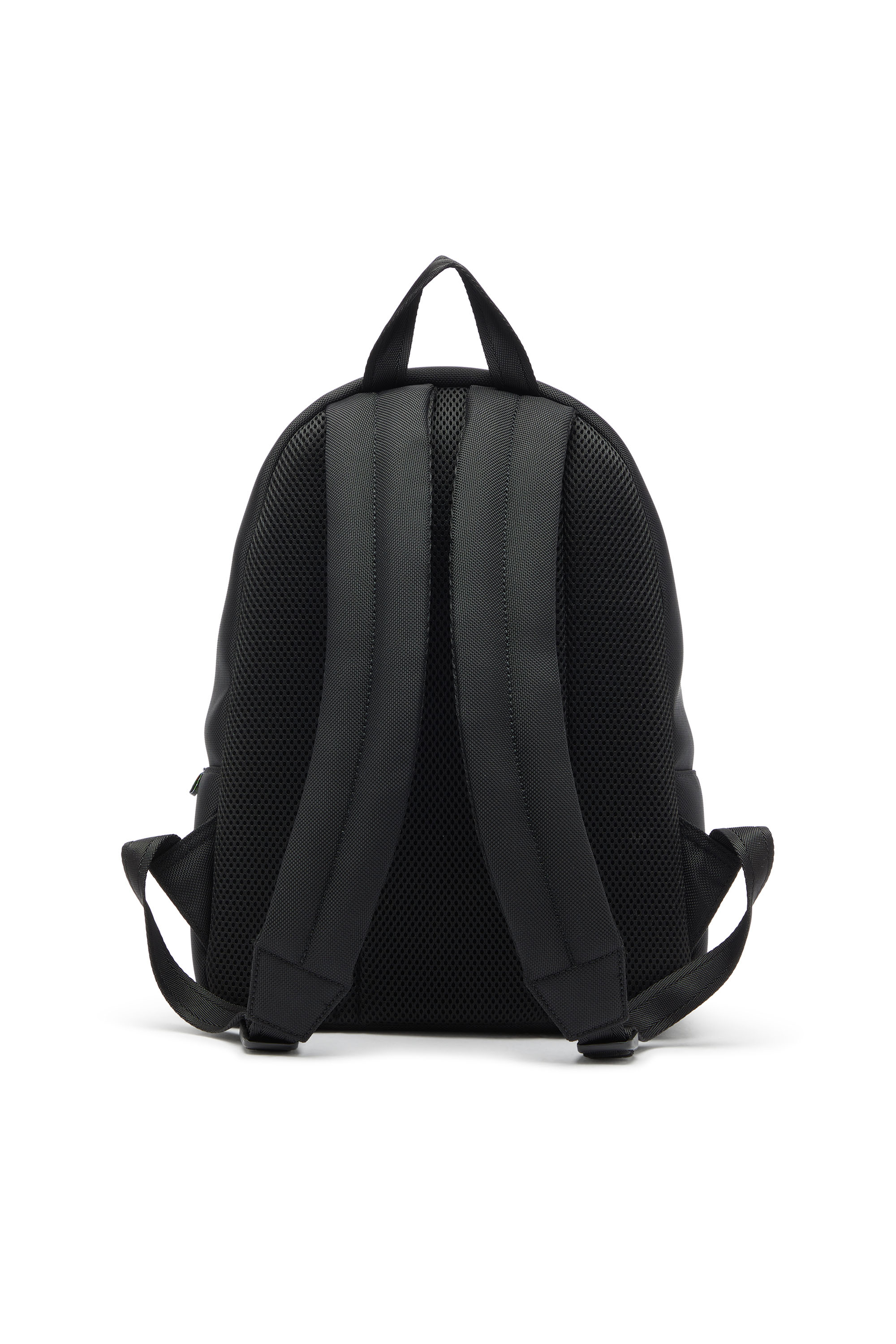 Diesel - HOLI-D BACKPACK M, Holi-D - Sac &agrave; dos en nylon avec logo Oval D Mixte in Noir - 2