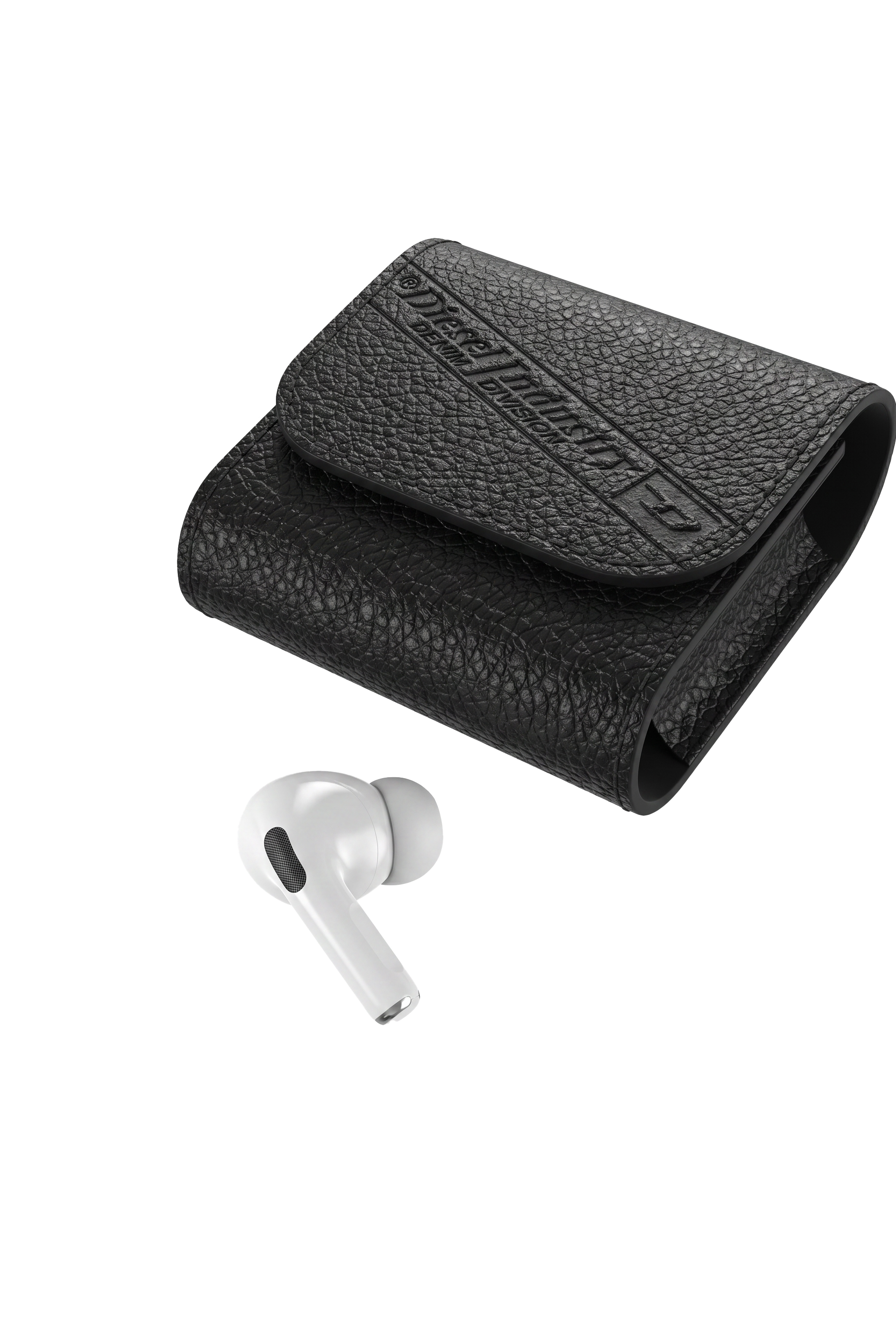 Diesel - 60652 AIRPOD CASE, &Eacute;tui Flag D pour &eacute;couteurs true wireless Mixte in Noir - 5
