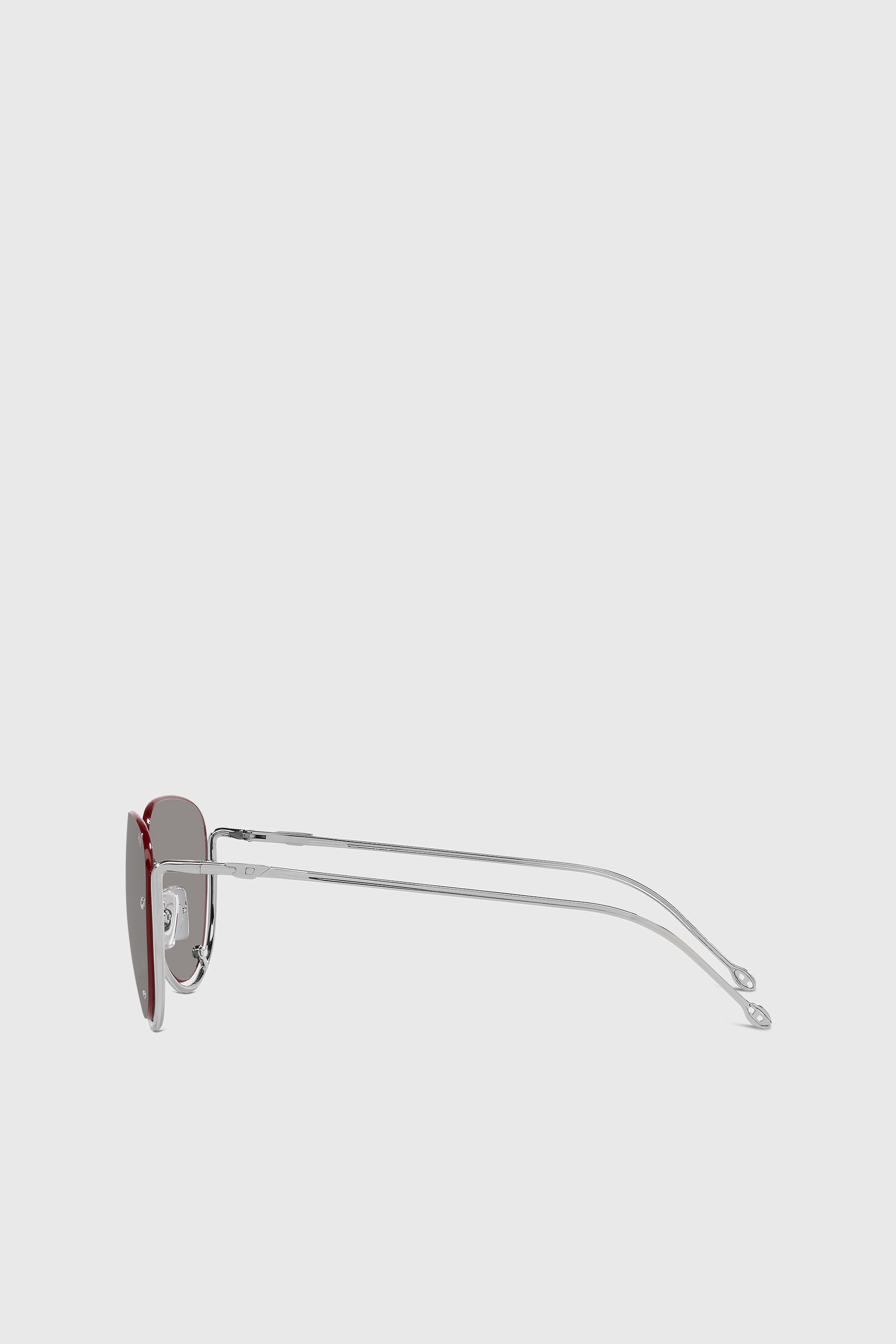 Diesel - 0DL1003, Lunettes de soleil de mod&egrave;le pilote Mixte in Gris argent&eacute; - 2