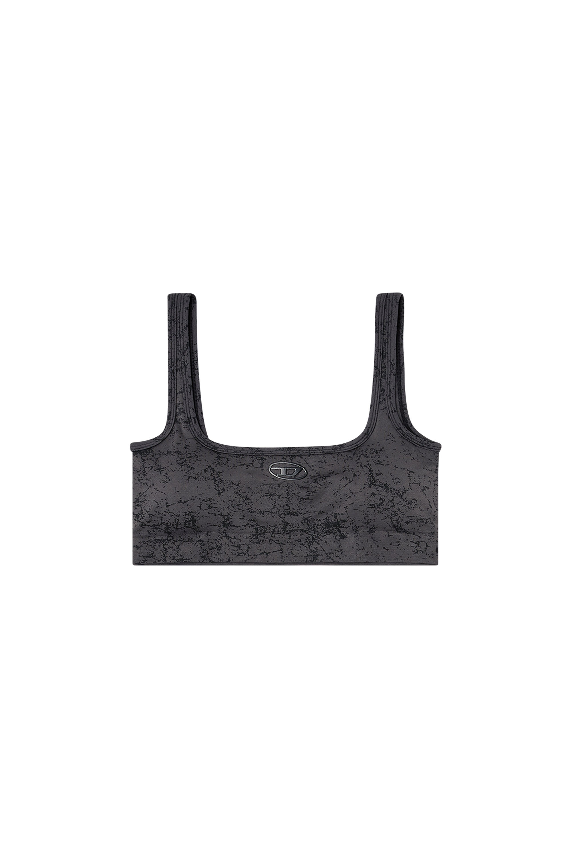 Diesel - HELLA-UTLT, Brassi&egrave;re de sport &agrave; imprim&eacute; utilitaire Femme in Gris - 2