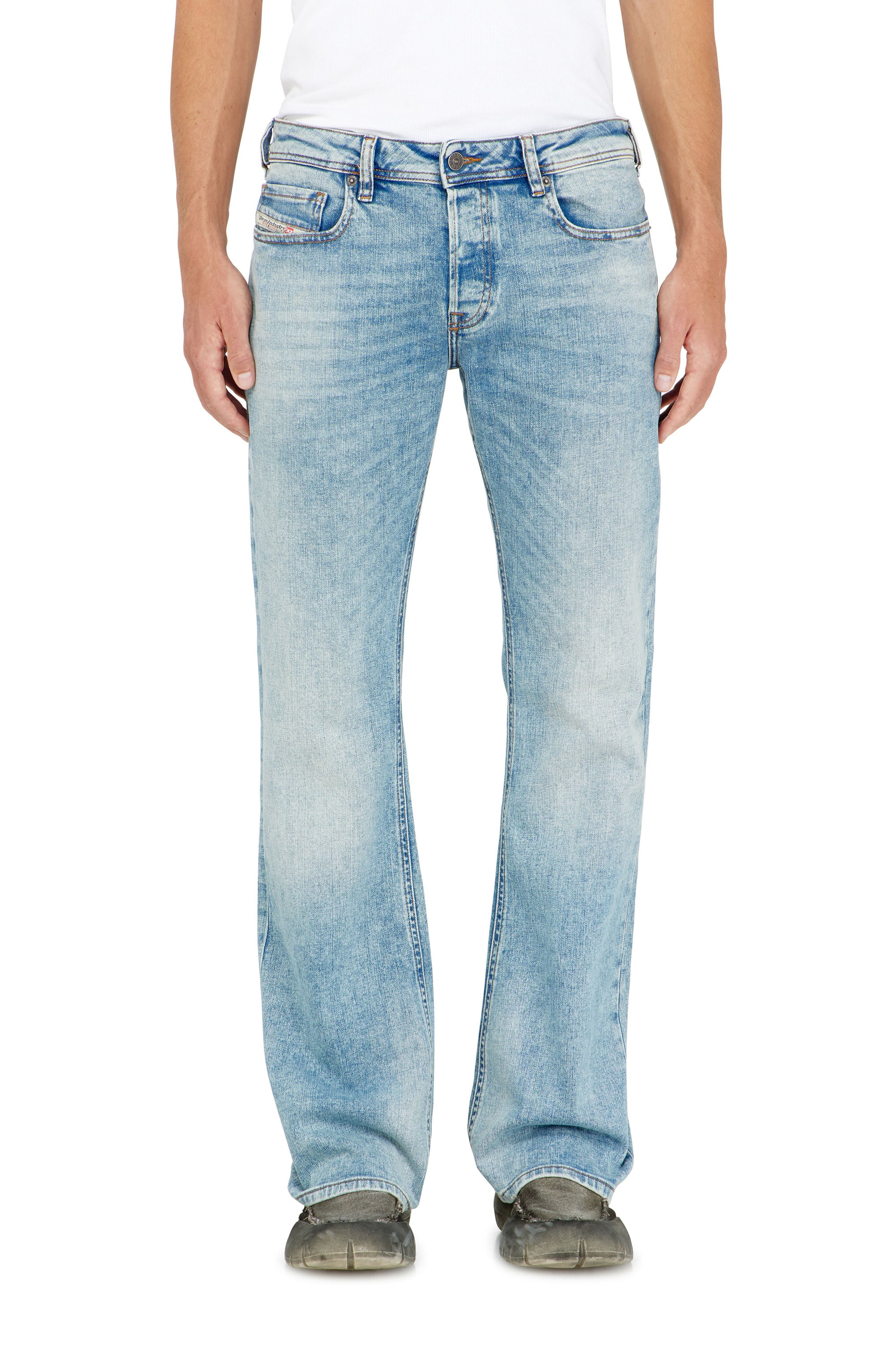 Diesel - Bootcut Jeans 2007 Zatiny 0DBDV Homme, Bleu Clair - Image 4