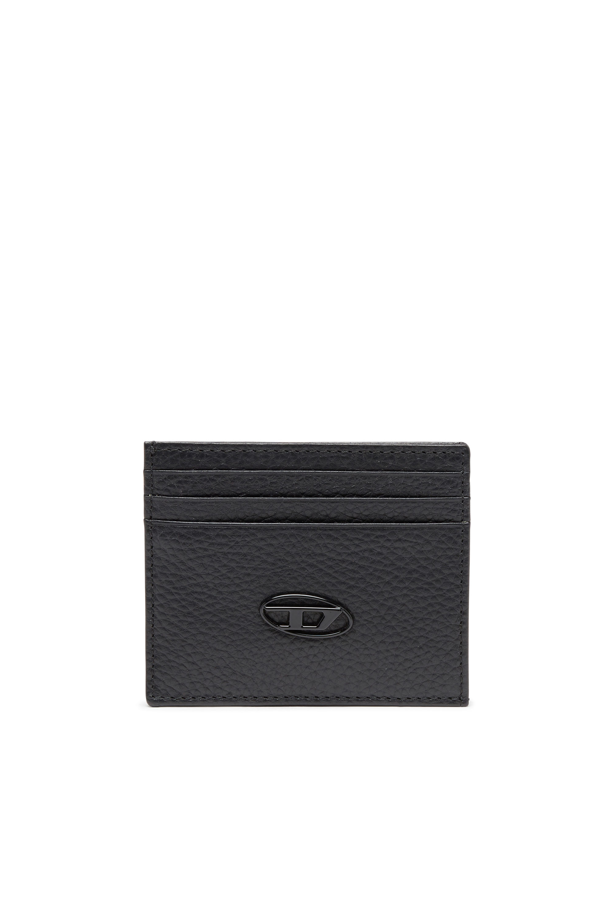 Diesel - CARD CASE, Homme Porte-cartes en cuir grainé in Noir - Image 2