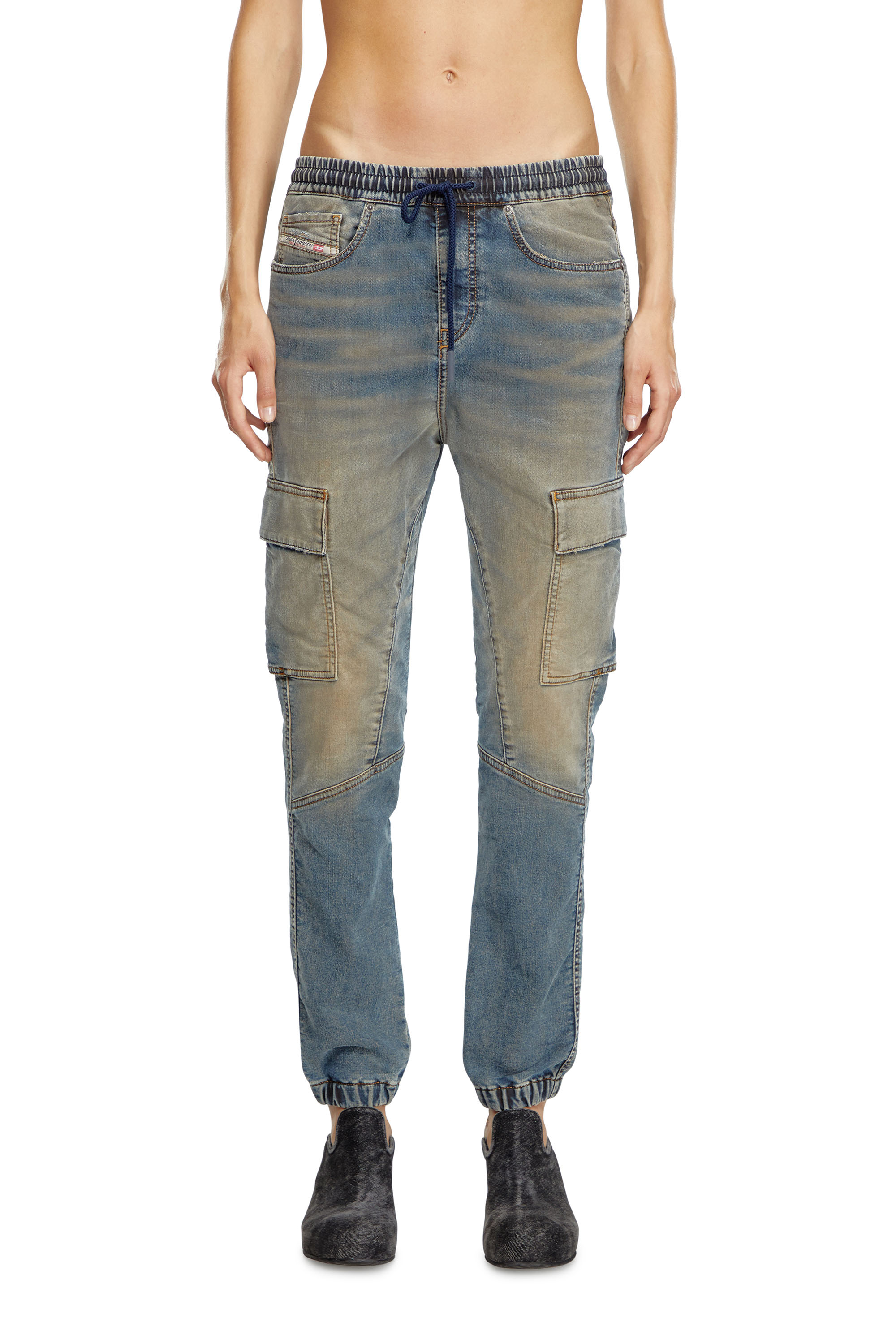 Diesel - Regular 2051 D-Ursy Joggjeans® 068MB Femme, Bleu moyen - Image 1