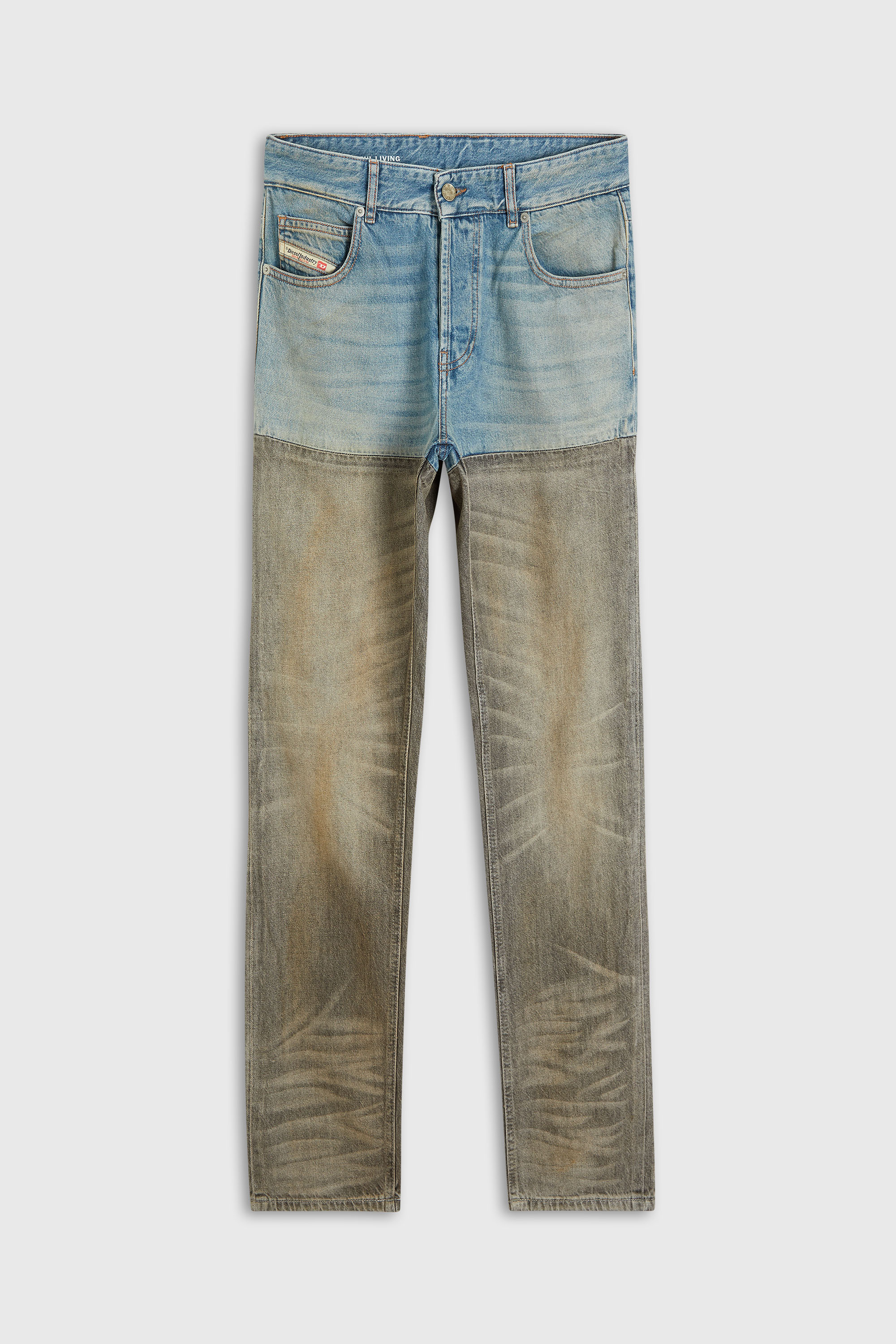 Diesel - Slim Jeans 1993 D-Vyl 0ADDX Homme, Gris/Bleu - Image 2