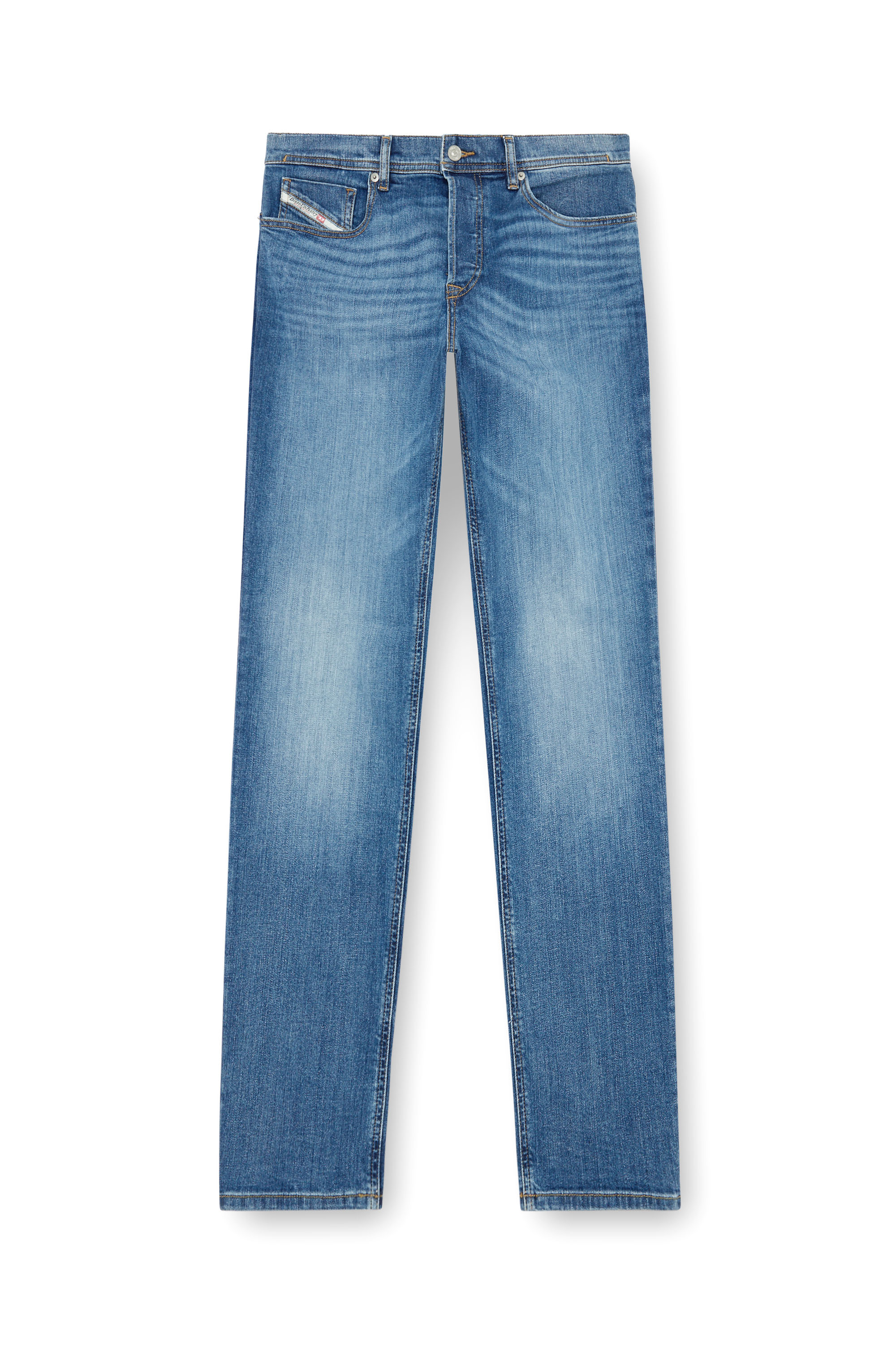 Diesel - Regular Jeans 2023 D-Finitive 0KIAL Homme, Bleu Clair - Image 3