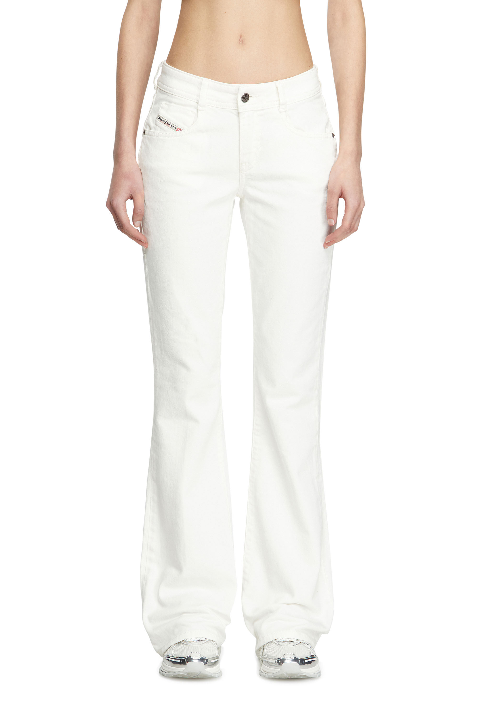 Diesel - Bootcut Jeans 1969 D-Ebbey 09D63 Femme, Blanc - Image 1