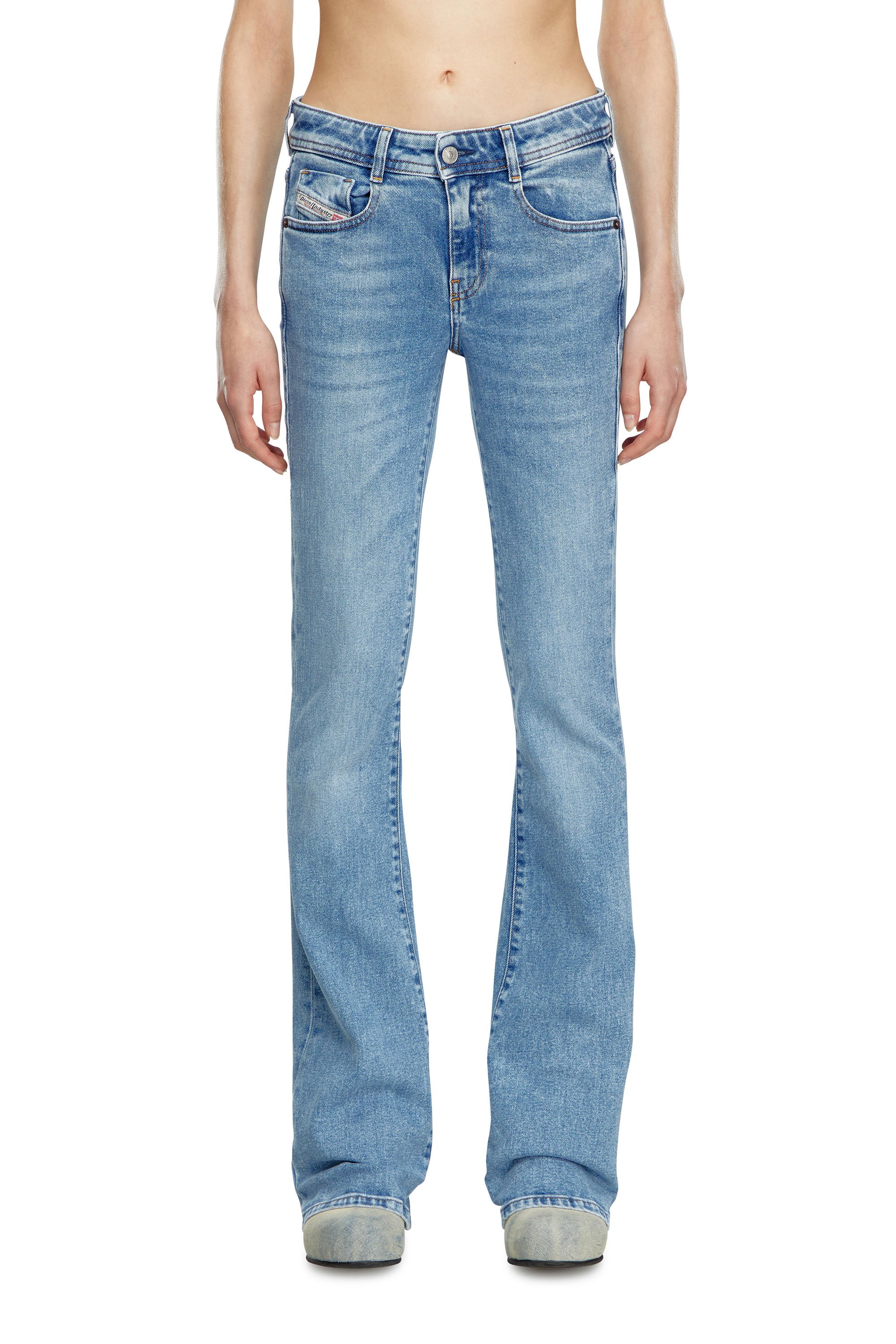 Bootcut and Flare Jeans 1969 D-Ebbey 9B92L, Light Blue