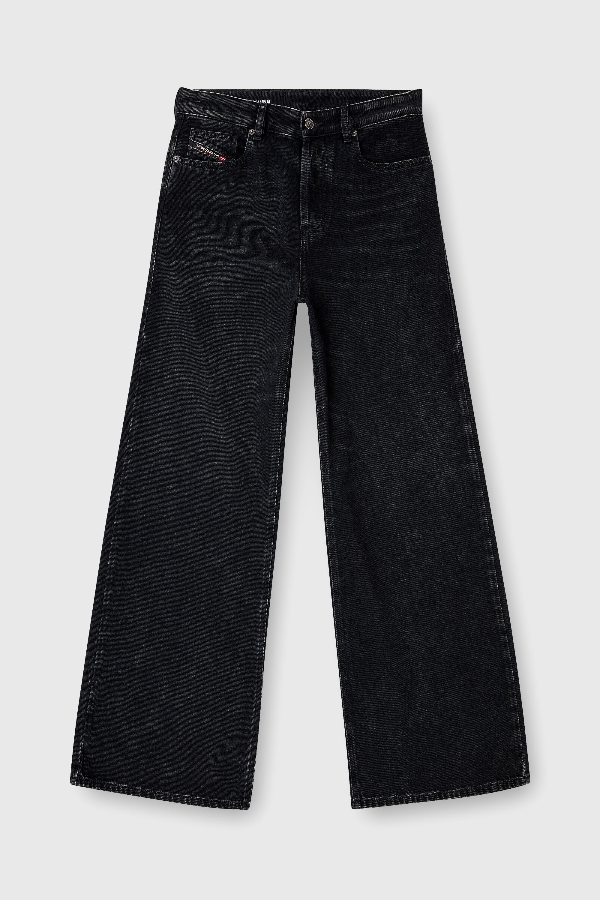 Diesel - Relaxed Jeans 1996 D-Sire 09P09 Mixte, Noir/Gris fonc&eacute; - Image 2