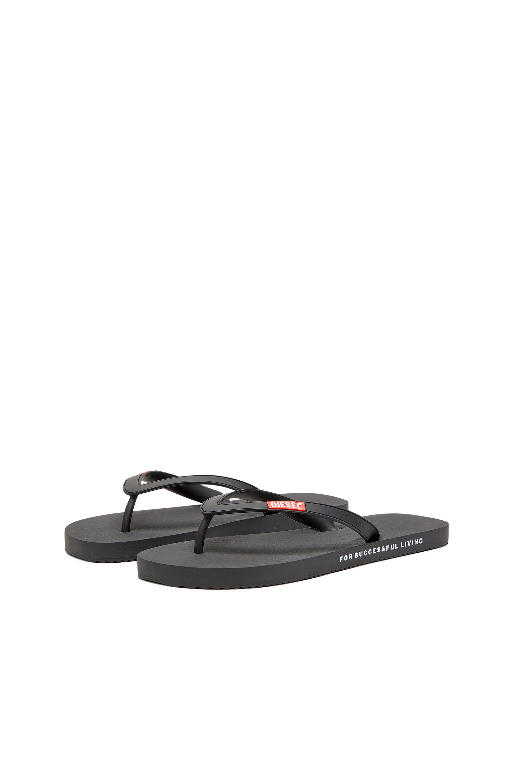 Diesel - SA-RIO W, Tongs en caoutchouc Femme in Noir - 8