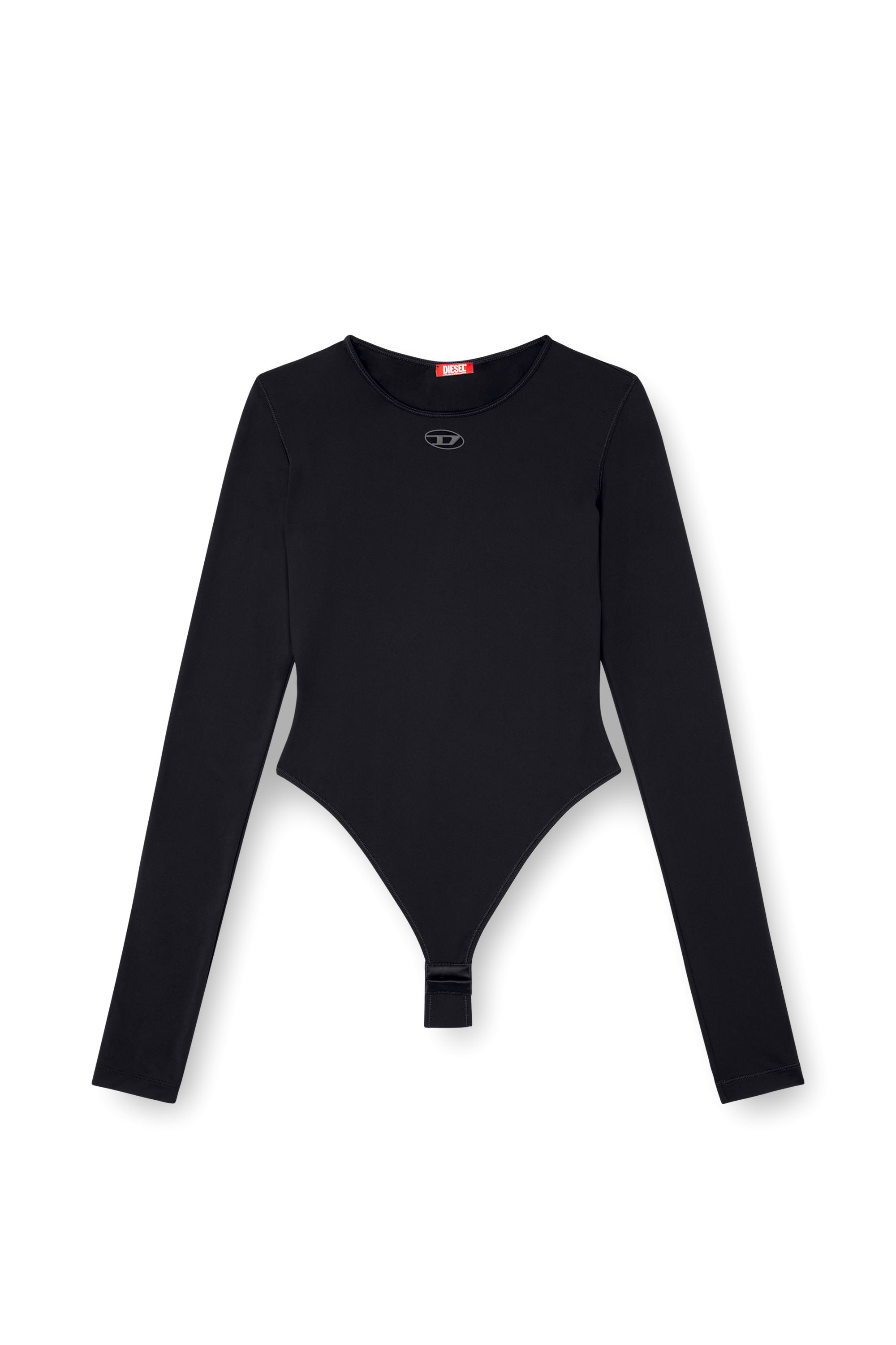 Diesel - ANGELINA-UTLT, Body en nylon stretch Femme in Noir - 4