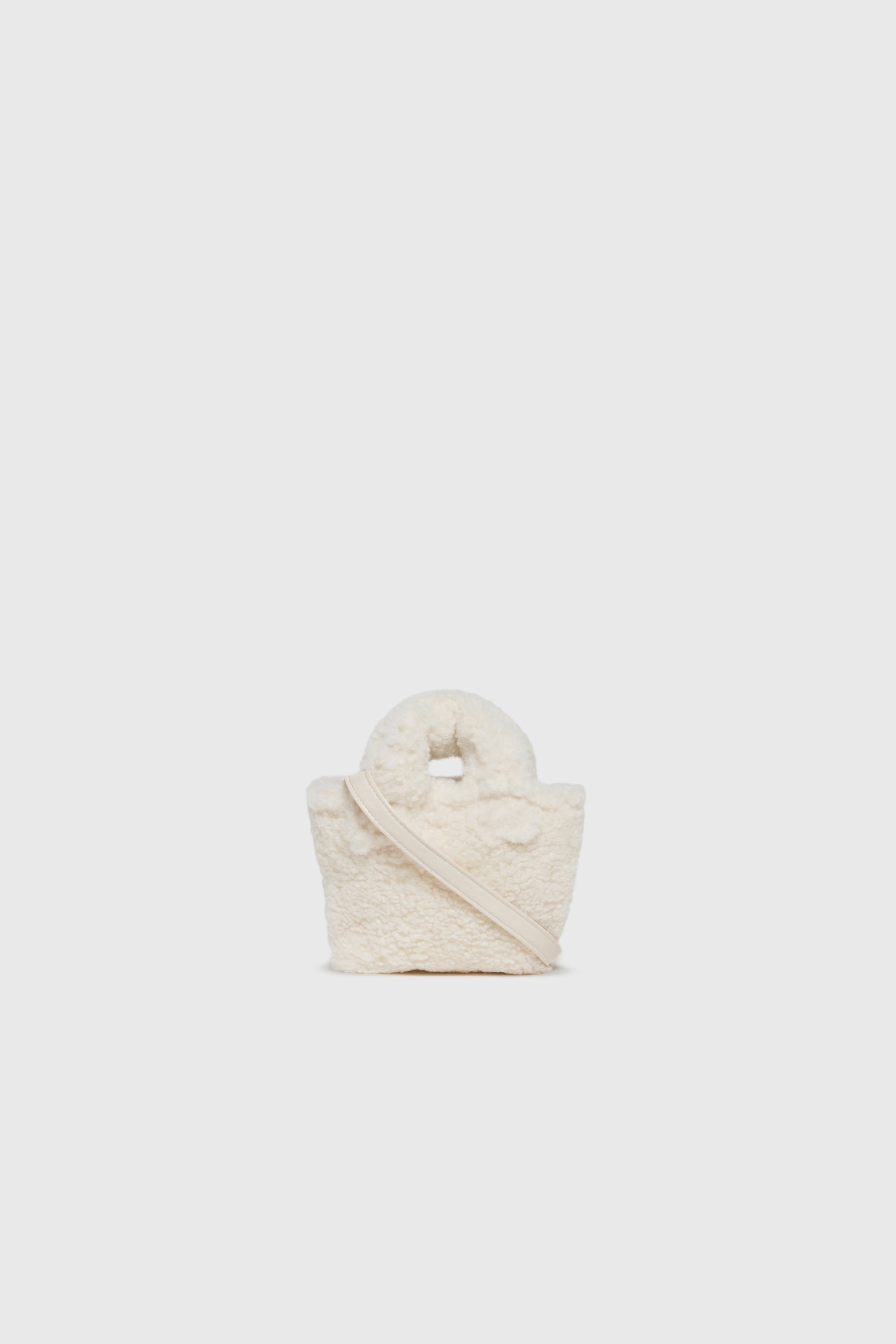 Diesel - WIXIT, WIXIT - Mini sac en polaire teddy Femme in Blanc - 2
