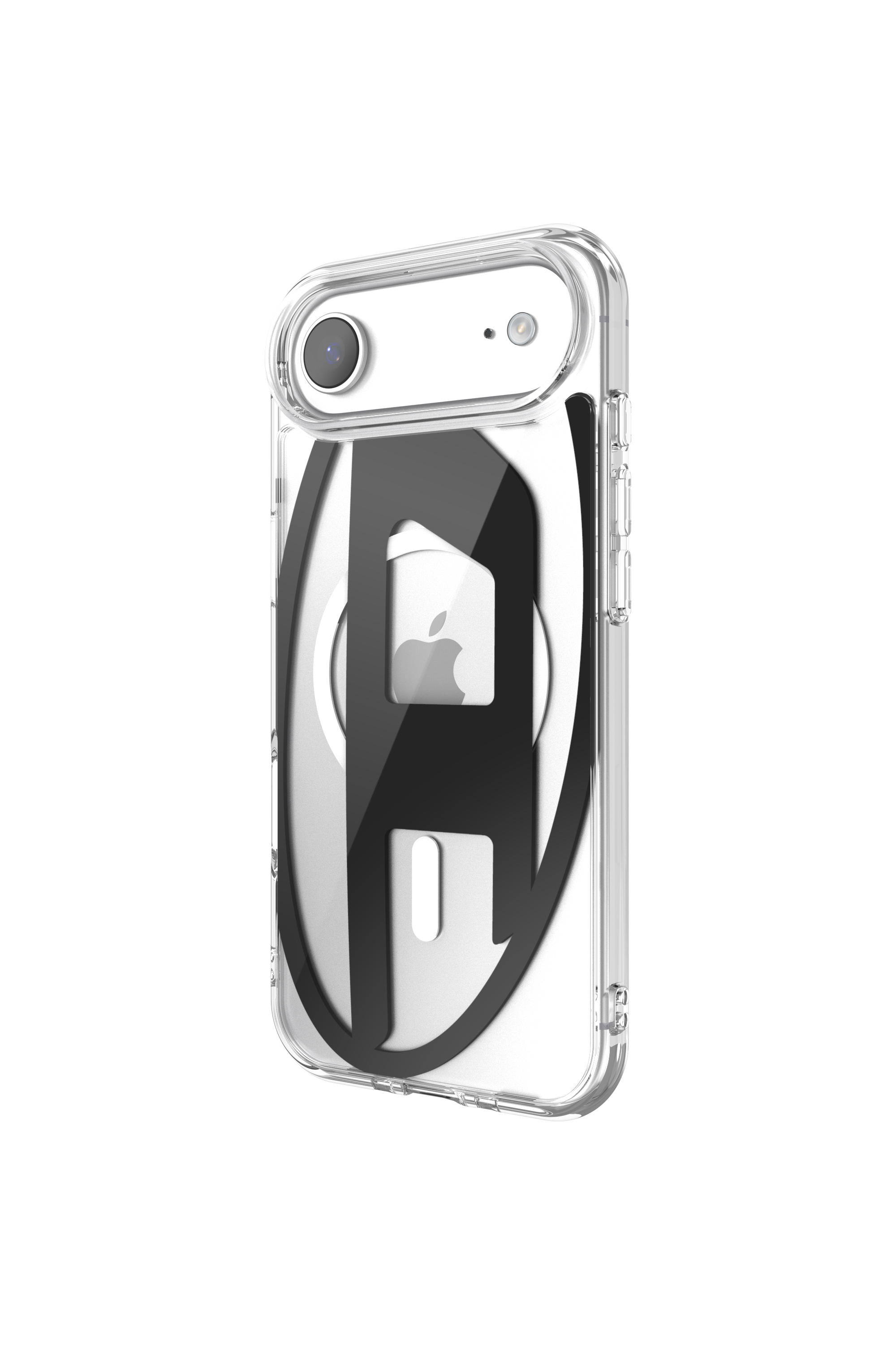 Diesel - 60416 AOP CASE, Étui métallique Oval D avec Magsafe pour iPhone 17 Air Mixte in Noir - 4