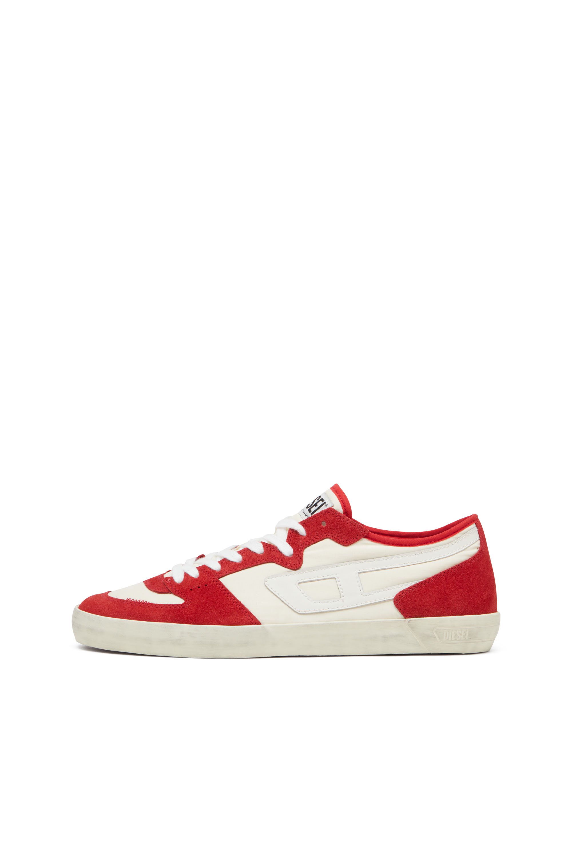 Diesel - S-LEROJI D-1 LOW, S-Leroji D-Sneakers en ripstop matelassé et cuir suédé Homme in Polychrome - 7