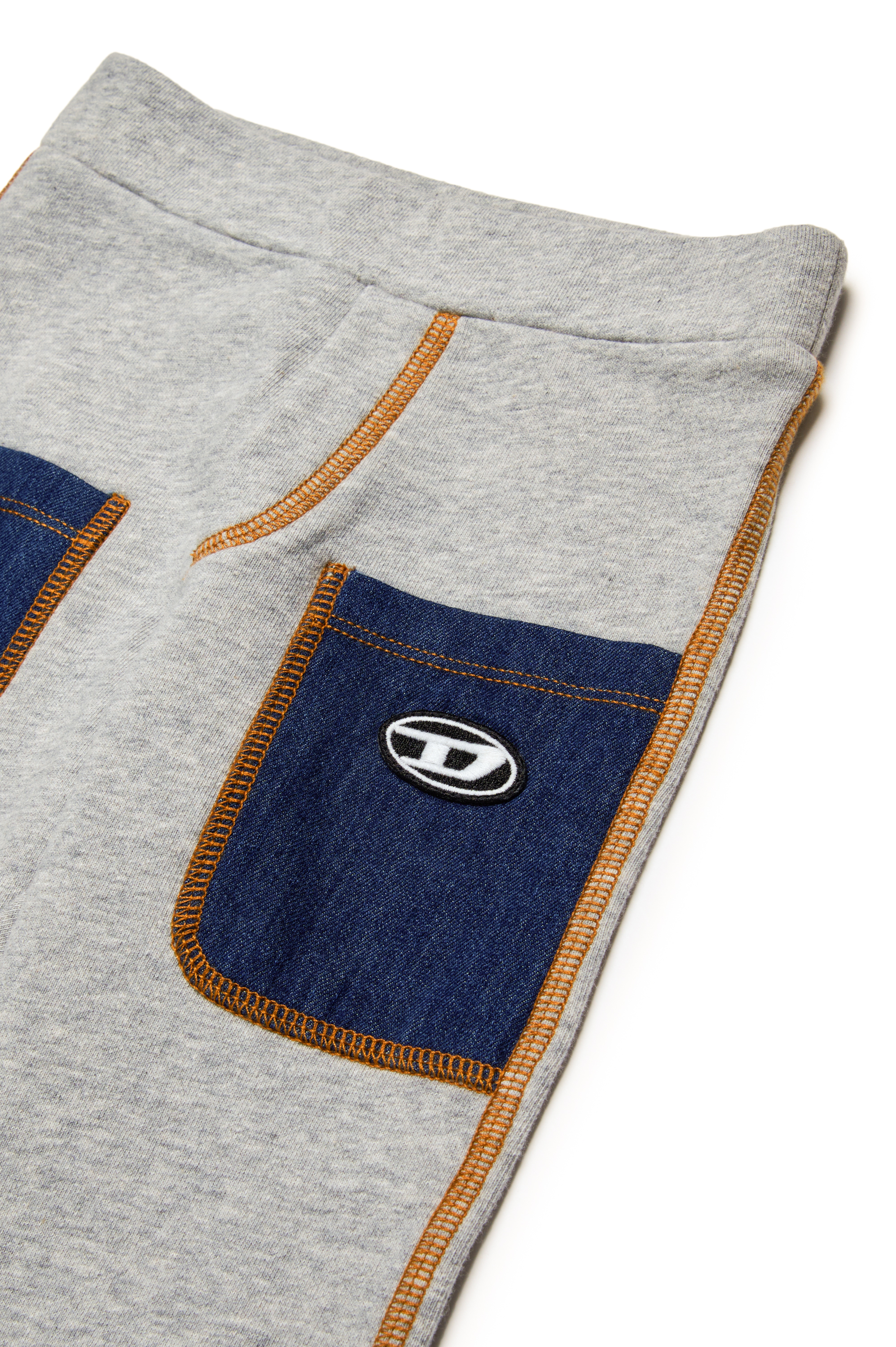 Diesel - POKKYB, Pantalon de survêtement avec poches en denim Homme in Polychrome - 3