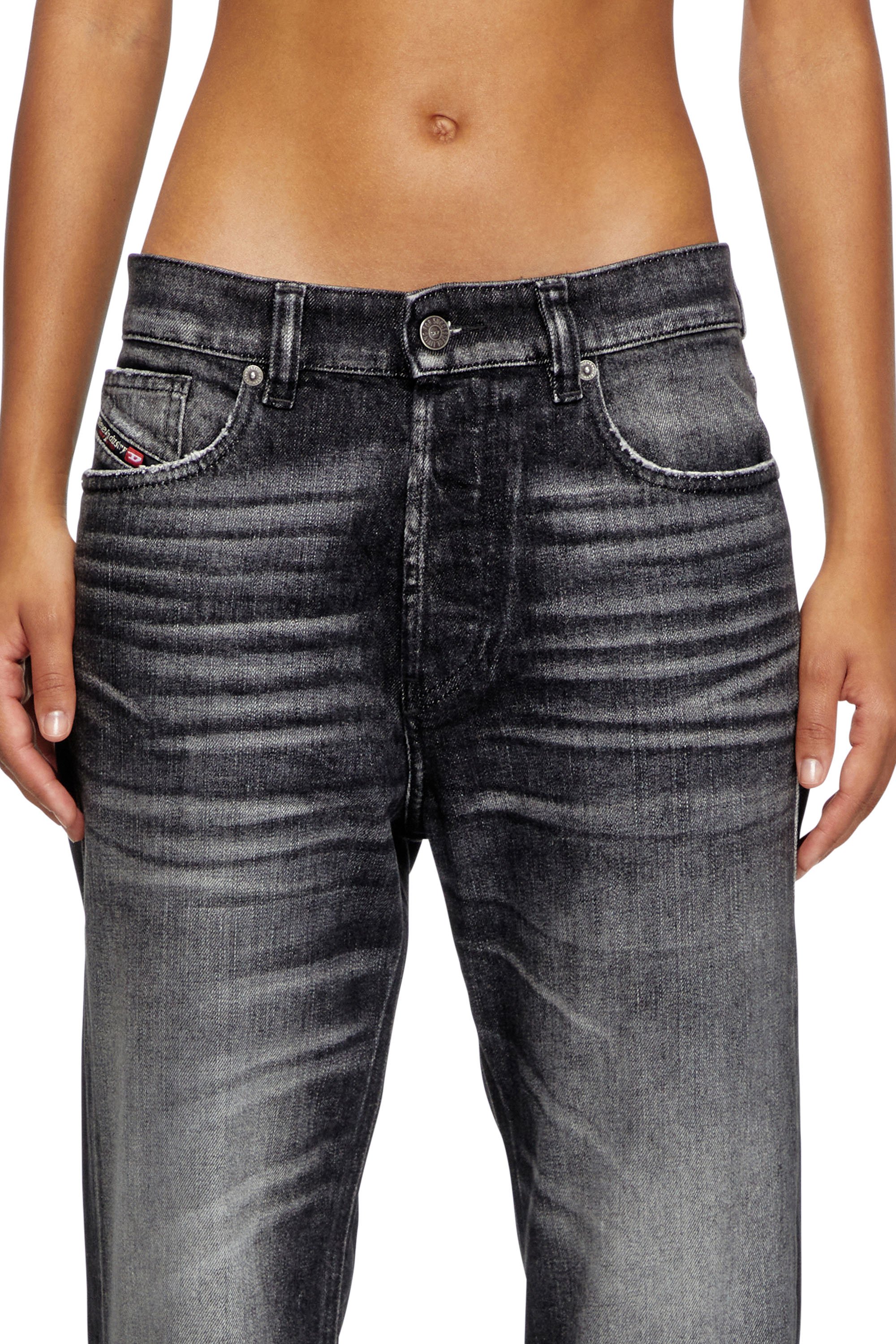 Diesel - Regular Jeans 1988 D-Ark 09L50 Femme, Noir/Gris foncé - Image 3