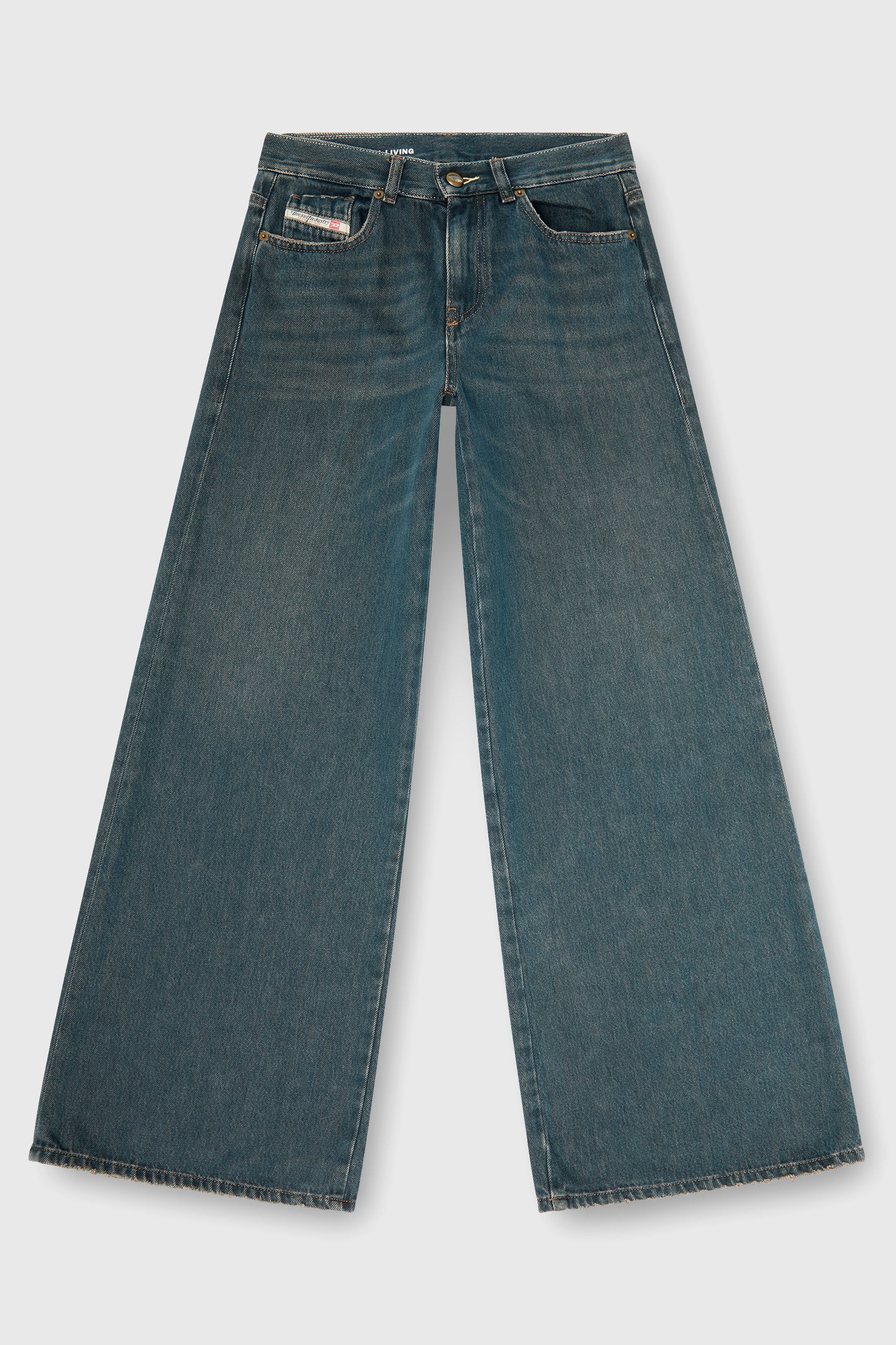 Diesel - Flare Jeans 1978 D-Akemi 09P83 Femme, Bleu Fonc&eacute; - Image 2