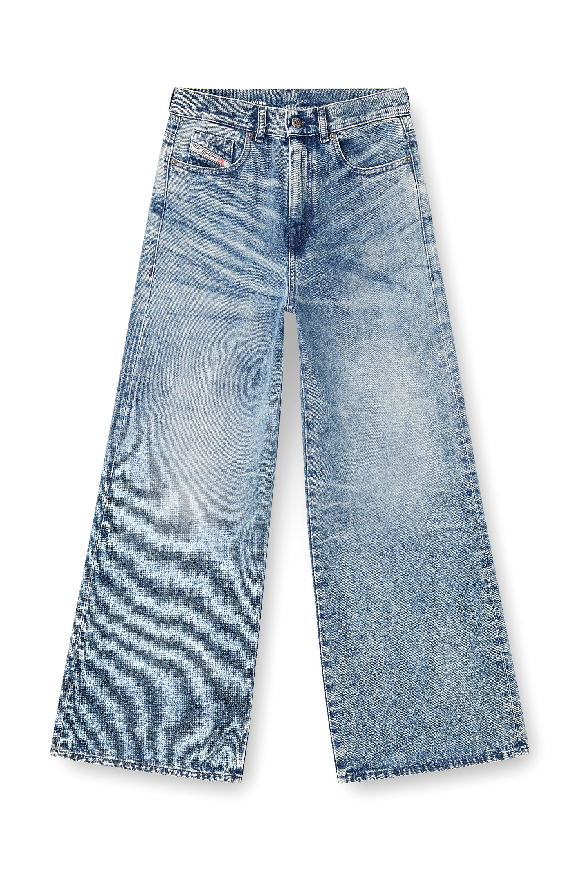 Diesel - Flare Jeans 1978 D-Akemi 007DA Femme, Bleu Clair - Image 2