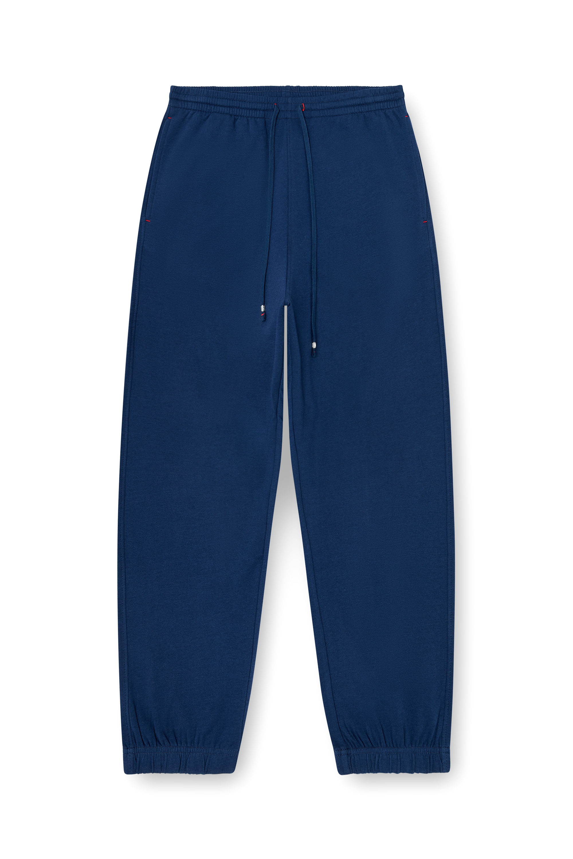 Diesel - LENNY-D-CORE, Pantalon de jogging en m&eacute;lange de coton gratt&eacute; Homme in Bleu - 4
