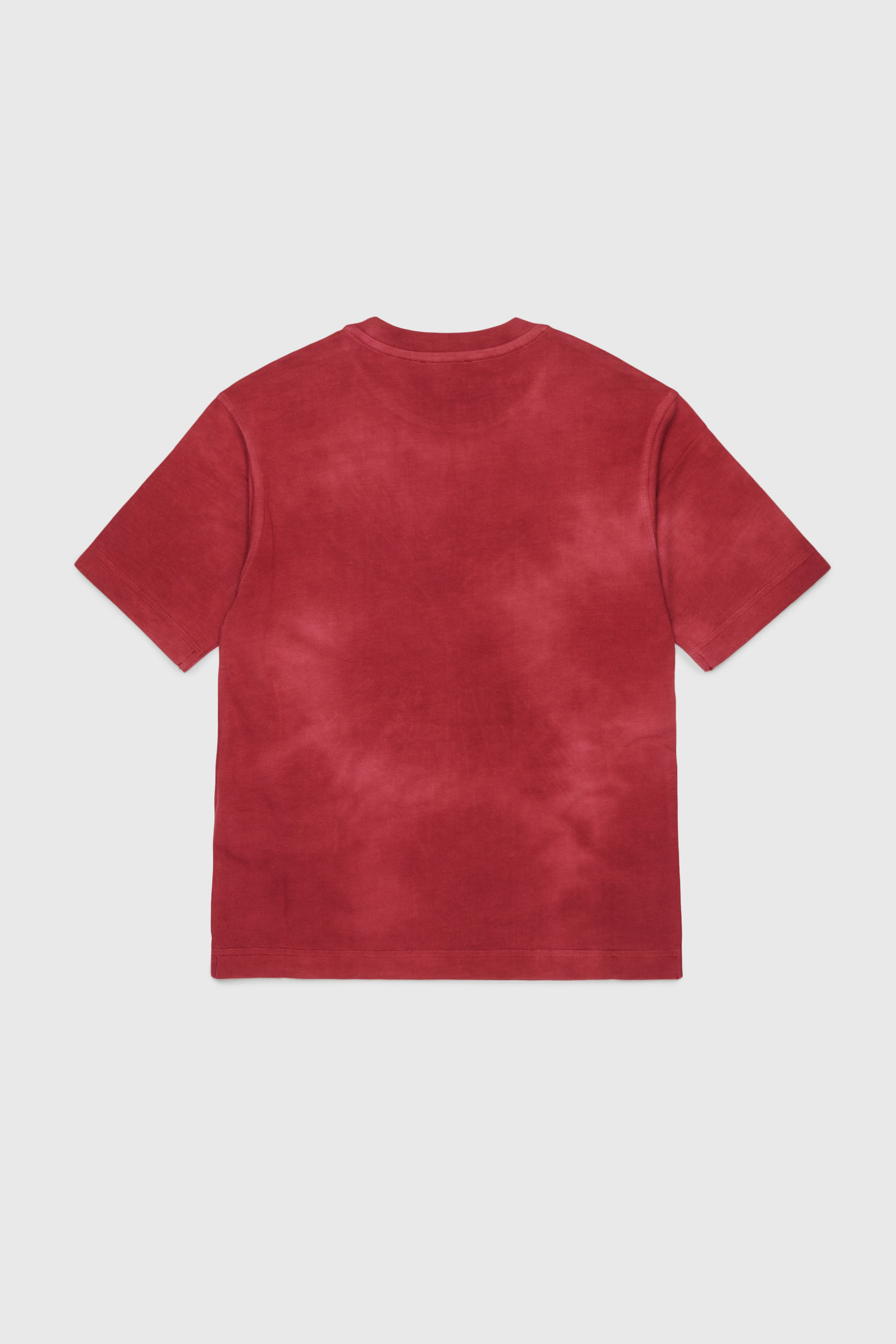 Diesel - TFIN OVER, T-shirt avec motif ph&eacute;nix orn&eacute; Homme in Rouge - 2