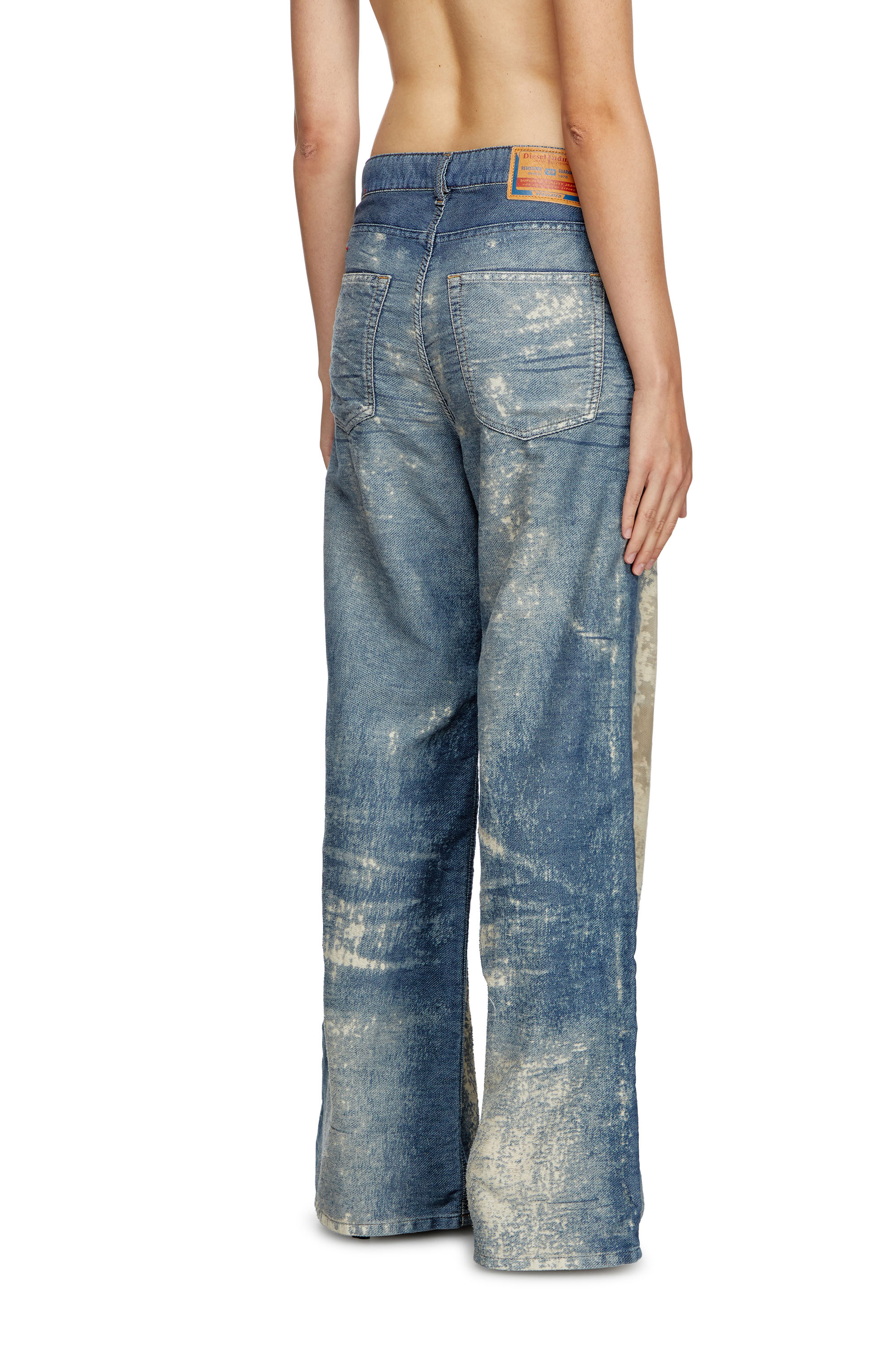 Diesel - Relaxed Jeans 1996 D-Sire 068RE Femme, Bleu moyen - Image 4