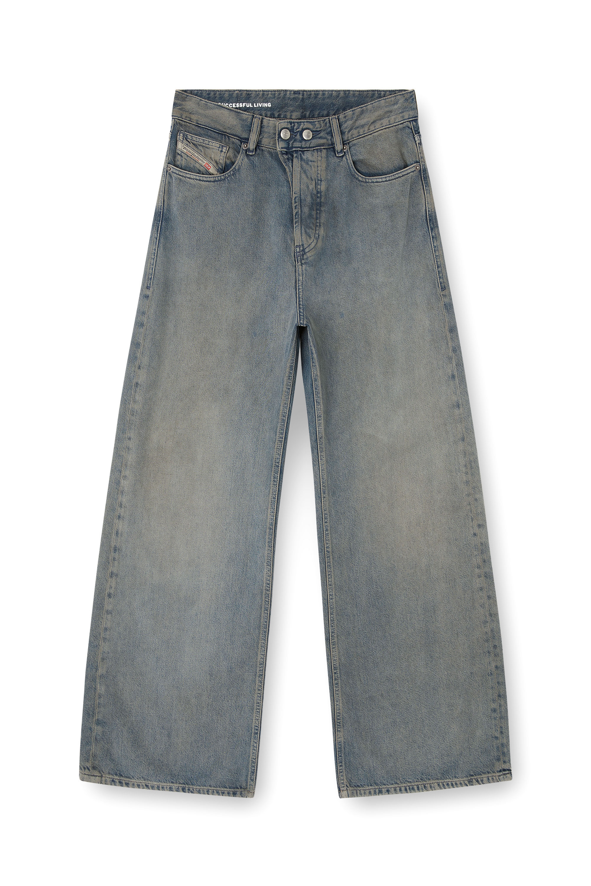 Relaxed Jeans 1996 D-Sire 09N24, Bleu moyen Diesel - Relaxed Jeans 1996 D-Sire 09N24 Femme, Bleu moyen - Image 2