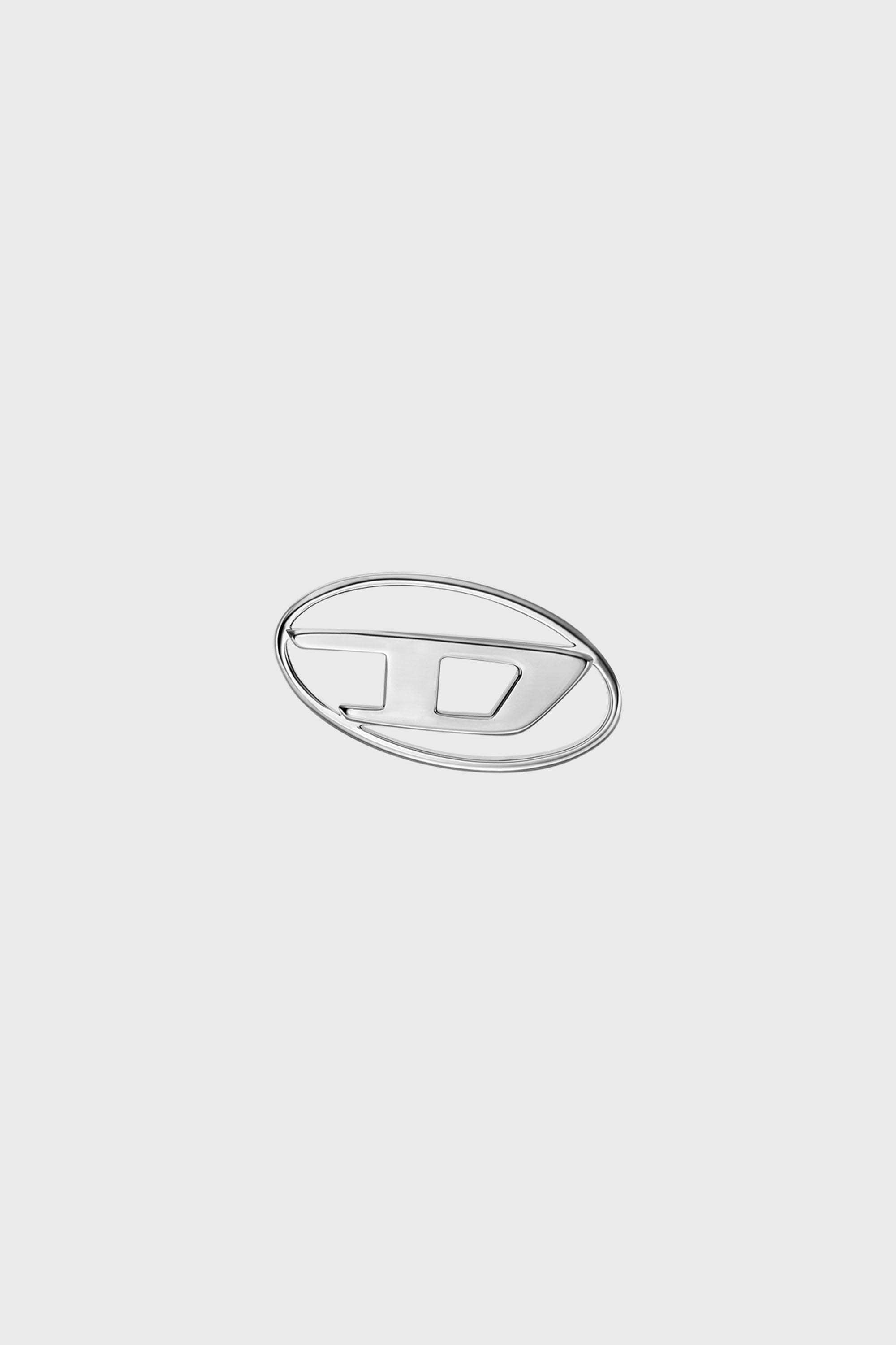 Diesel - DX1502, Boucle d'oreille en acier inoxydable Mixte in Gris argent&eacute; - 2