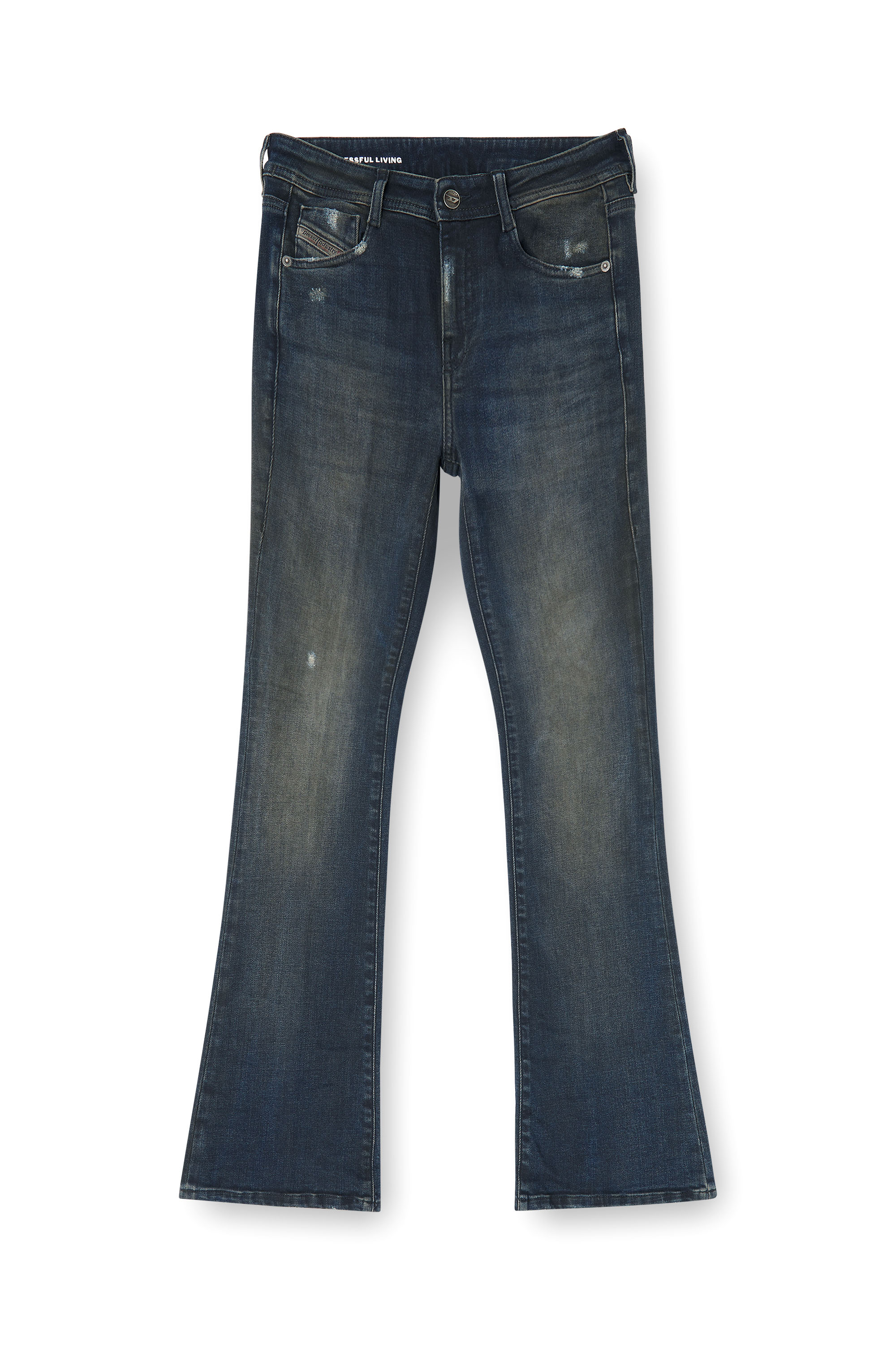 Diesel - Bootcut Jeans 1969 D-Ebbey 09P69 Femme, Bleu Fonc&eacute; - Image 6