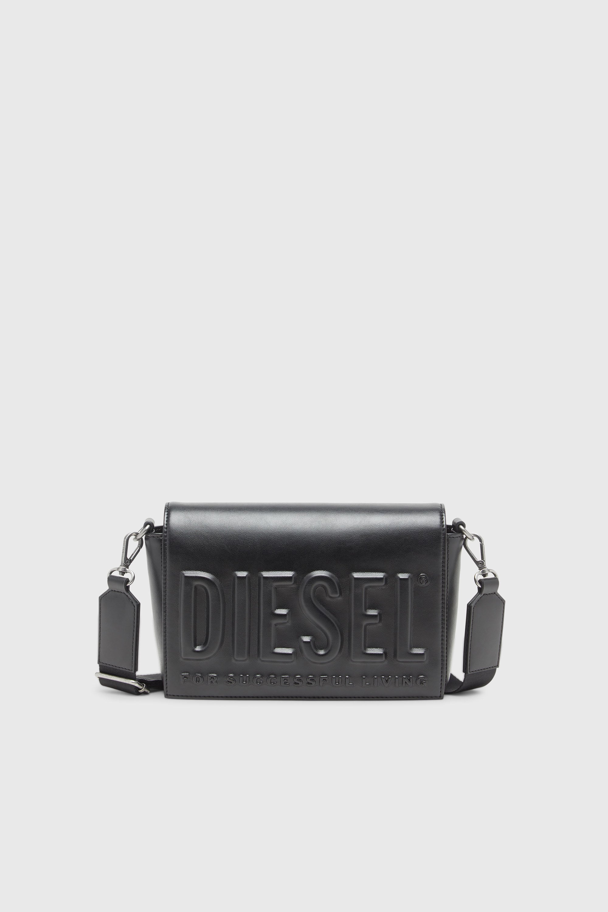 Diesel - DSL 3D CAMERA BAG X, Dsl 3D-Sac camera avec logo emboss&eacute; Mixte in Noir - 1