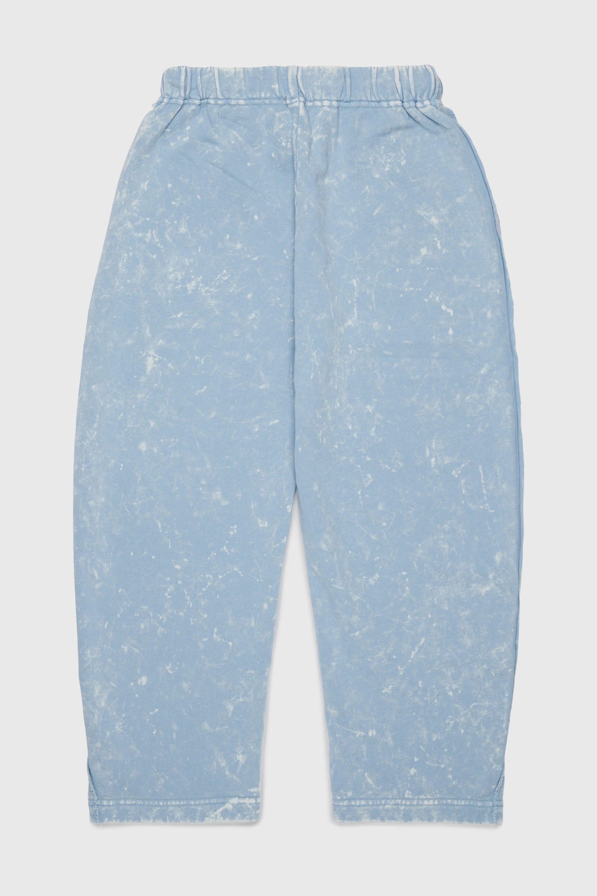 Diesel - PLOXY, Pantalon de surv&ecirc;tement en coton &agrave; effet marbr&eacute; Femme in Bleu - 2