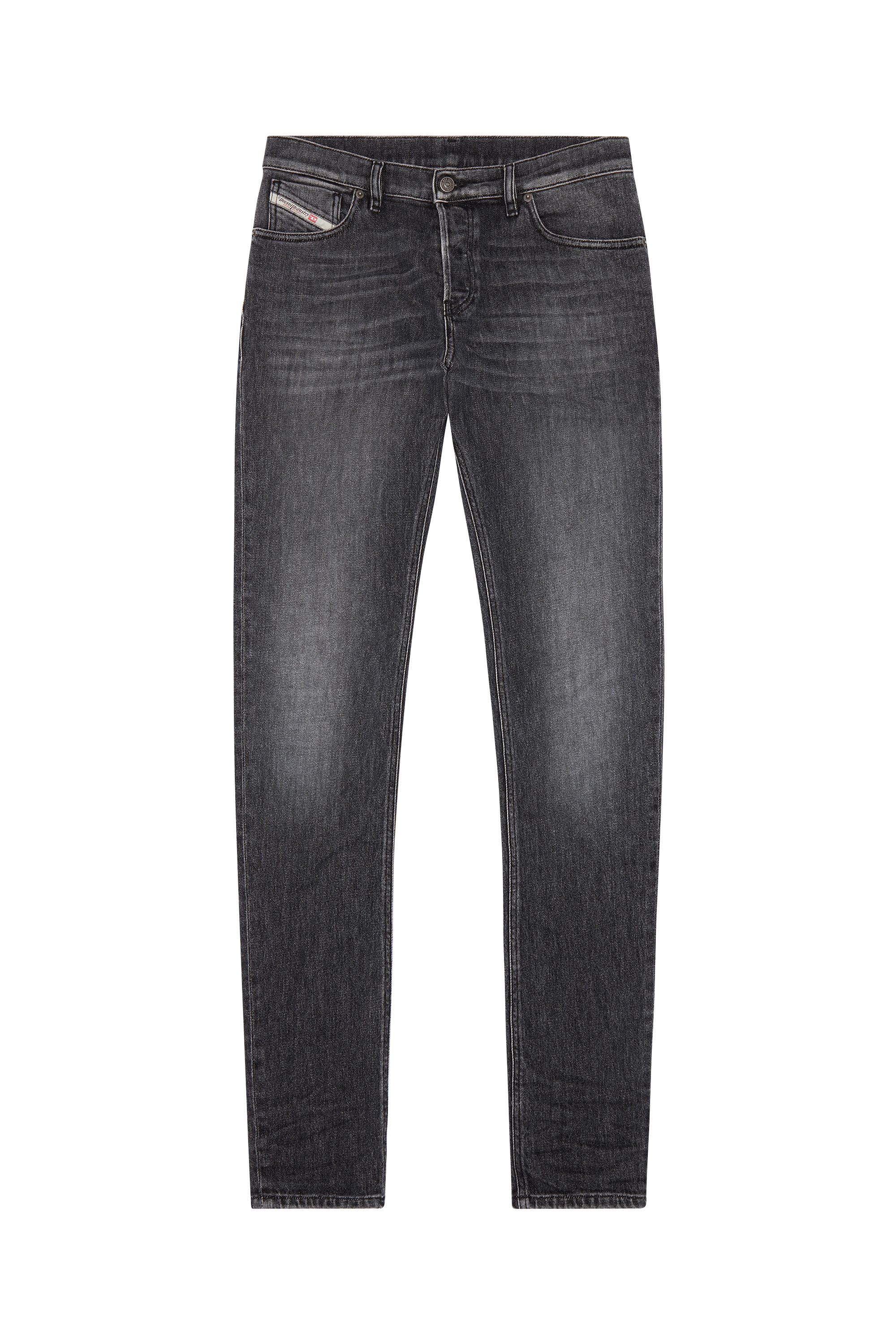 Diesel - Straight Jeans 1995 D-Sark 09F84, Noir/Gris foncé - Image 5
