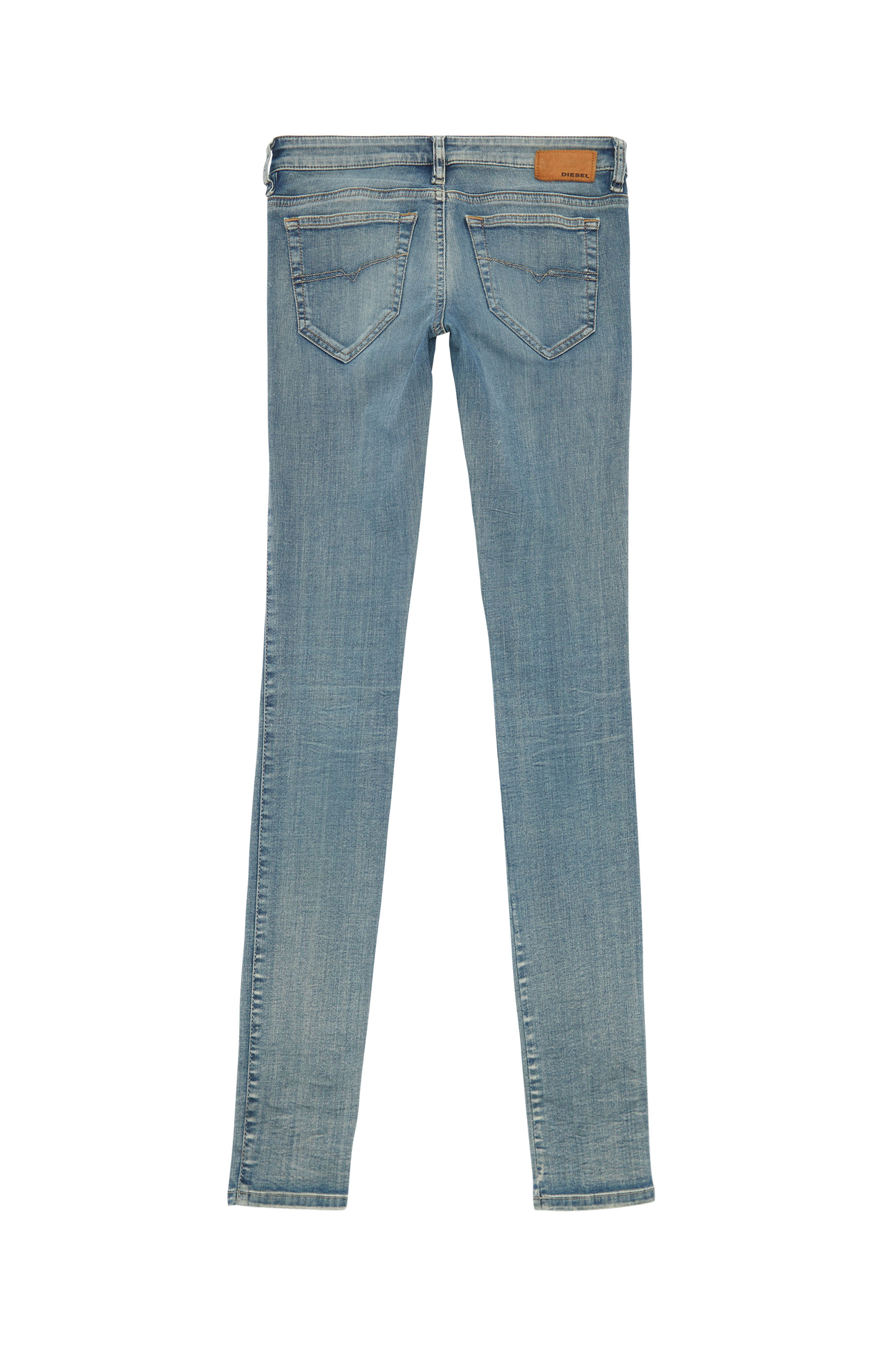Diesel - SKINZEE-LOW, Femme - Jeans Bleu clair Femme in Bleu - 2