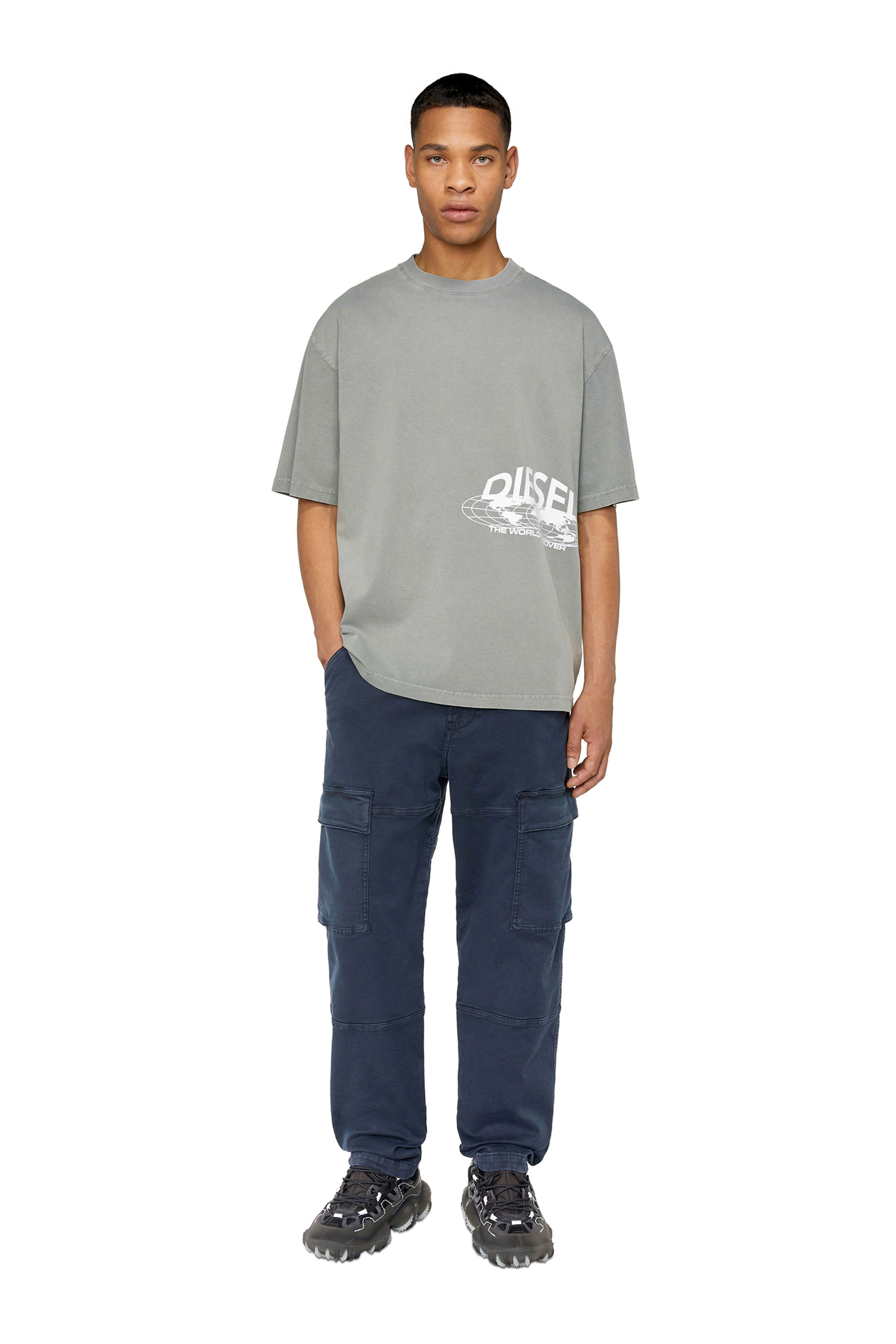 Diesel - Krooley JoggJeans® 068DY Tapered, Bleu Foncé - Image 4