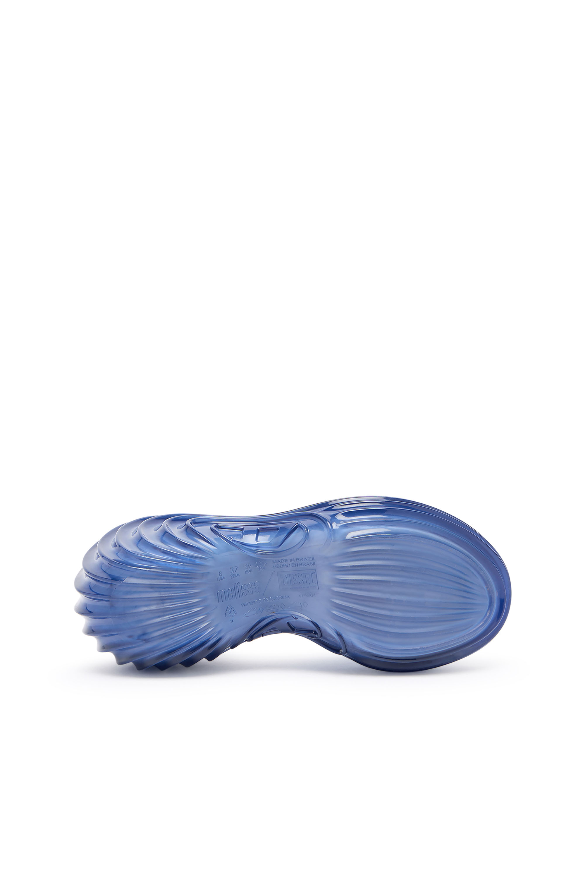 Diesel - MELISSA QUANTUM PLATFORM, Mule &agrave; plateforme en Melflex&reg; Femme in Bleu - 4