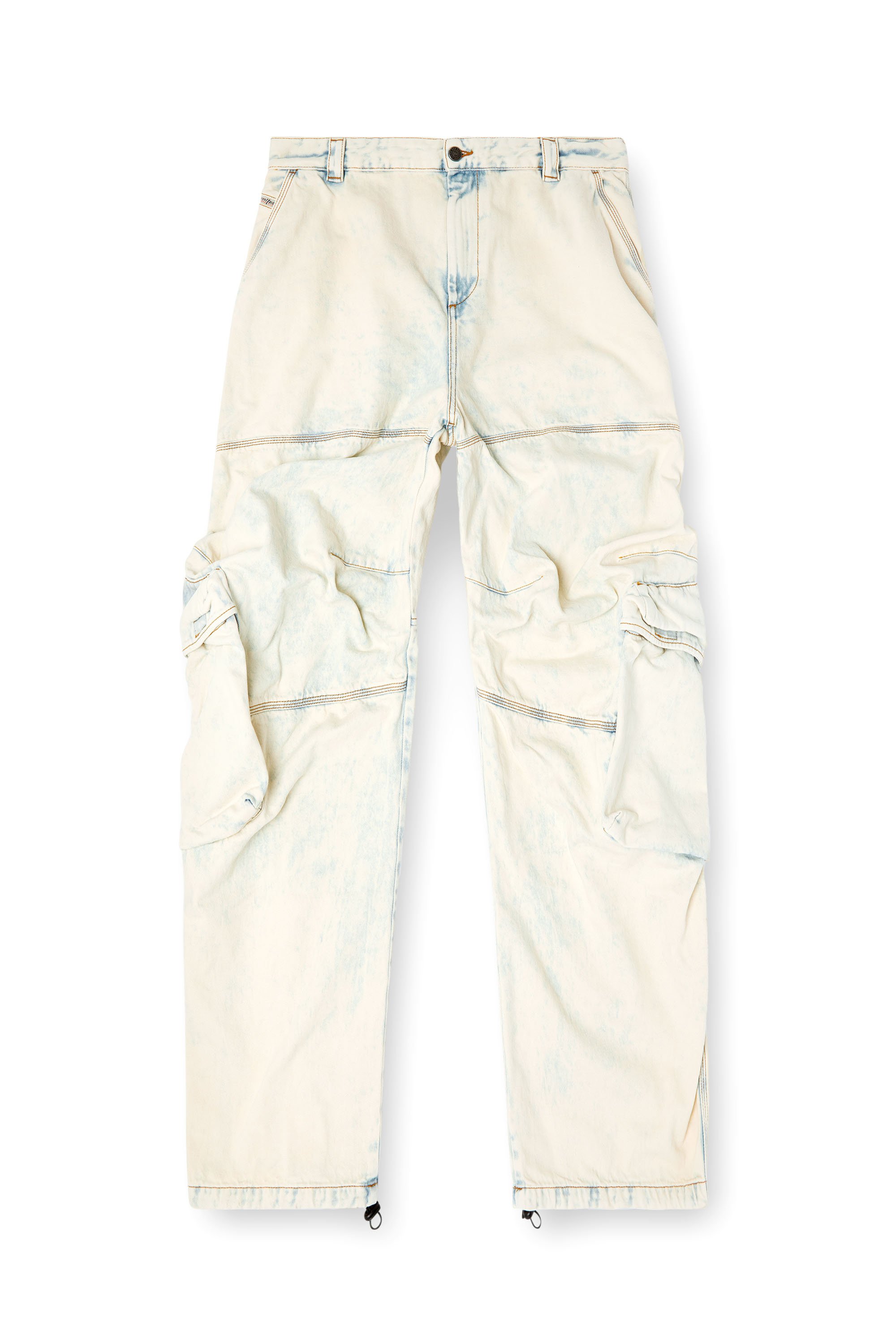 Diesel - Relaxed Jeans D-Arne 0CBCV Homme, Bleu Clair - Image 5