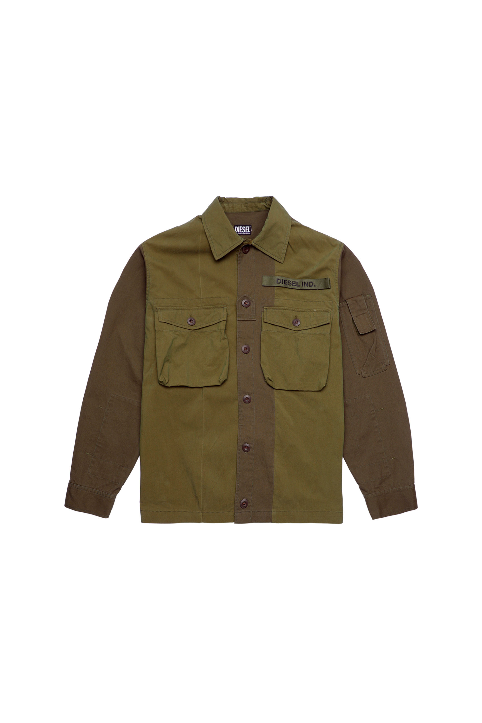 S-ADAIR, Vert Olive - Chemises