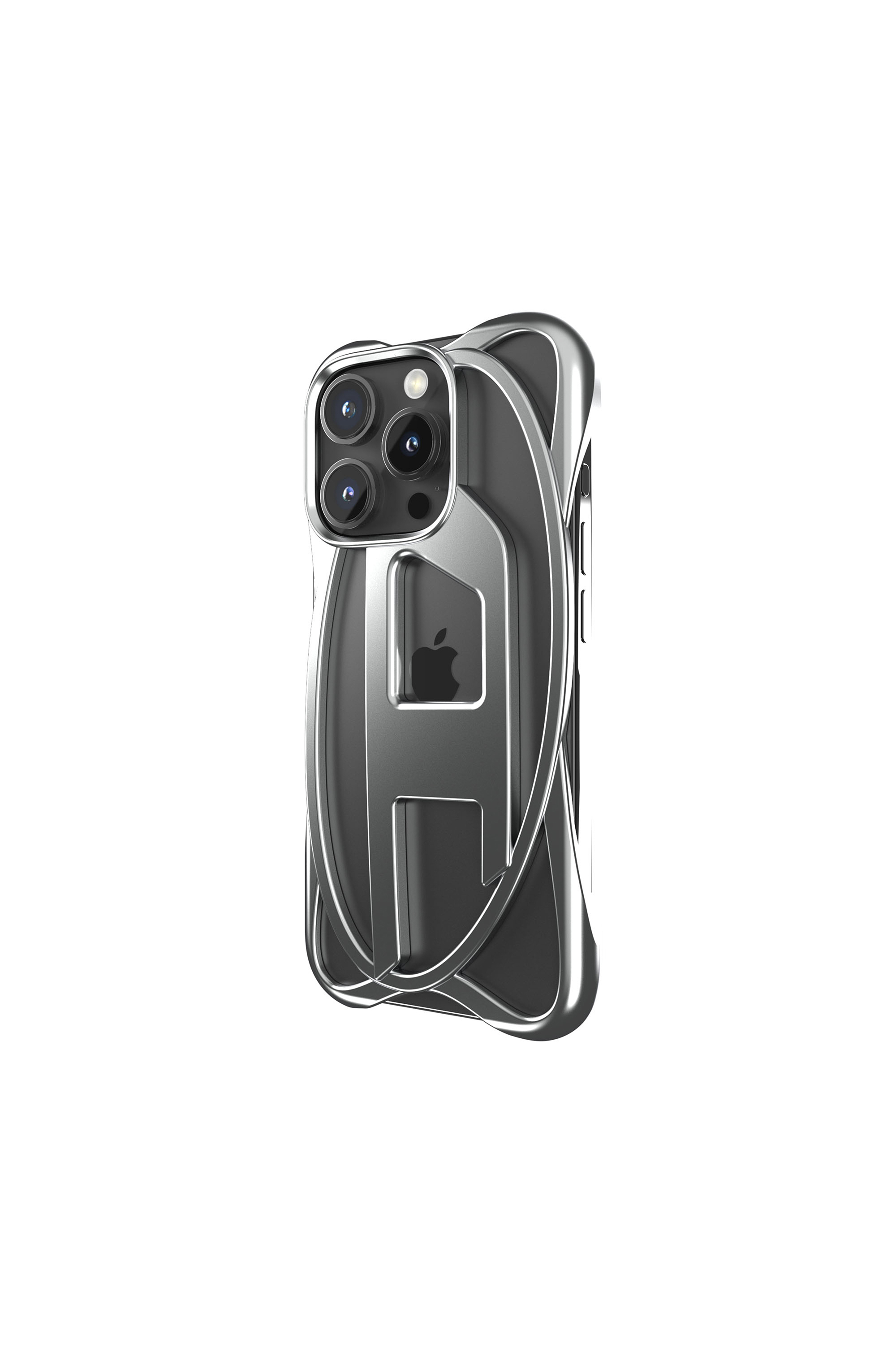 Diesel - 60207 MOULDED CASE, Coque pour iP 16 Pro Mixte in Gris - 3