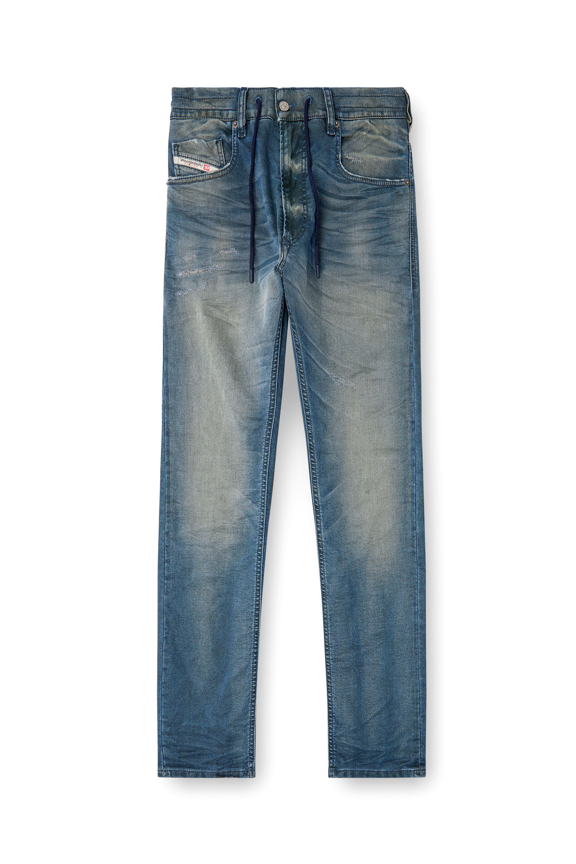 Diesel - Regular 2032 D-Krooley Joggjeans® 068SC Homme, Bleu Foncé - Image 3