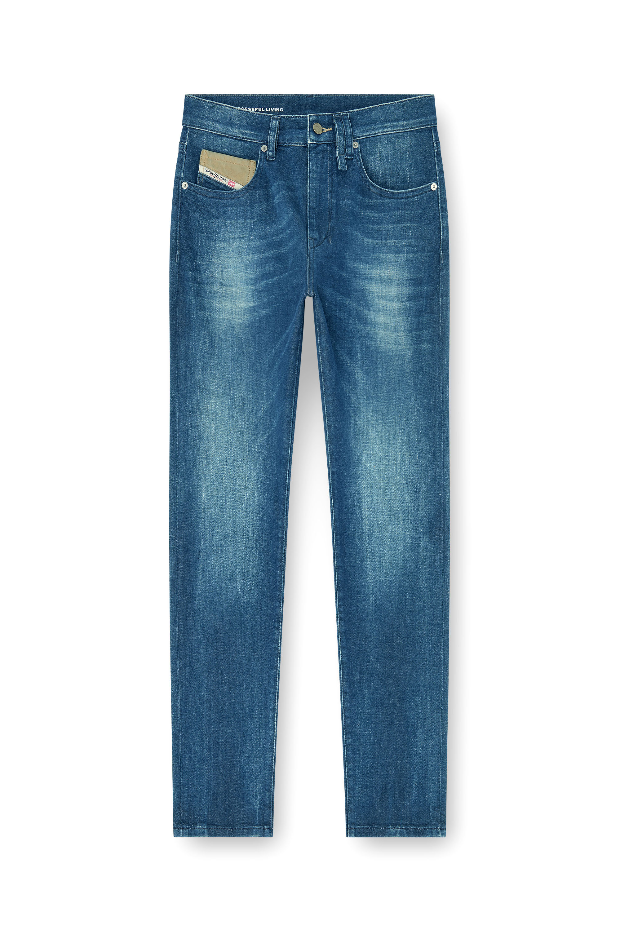 Diesel - Slim Jeans 2019 D-Strukt 0PBBZ Homme, Bleu moyen - Image 6