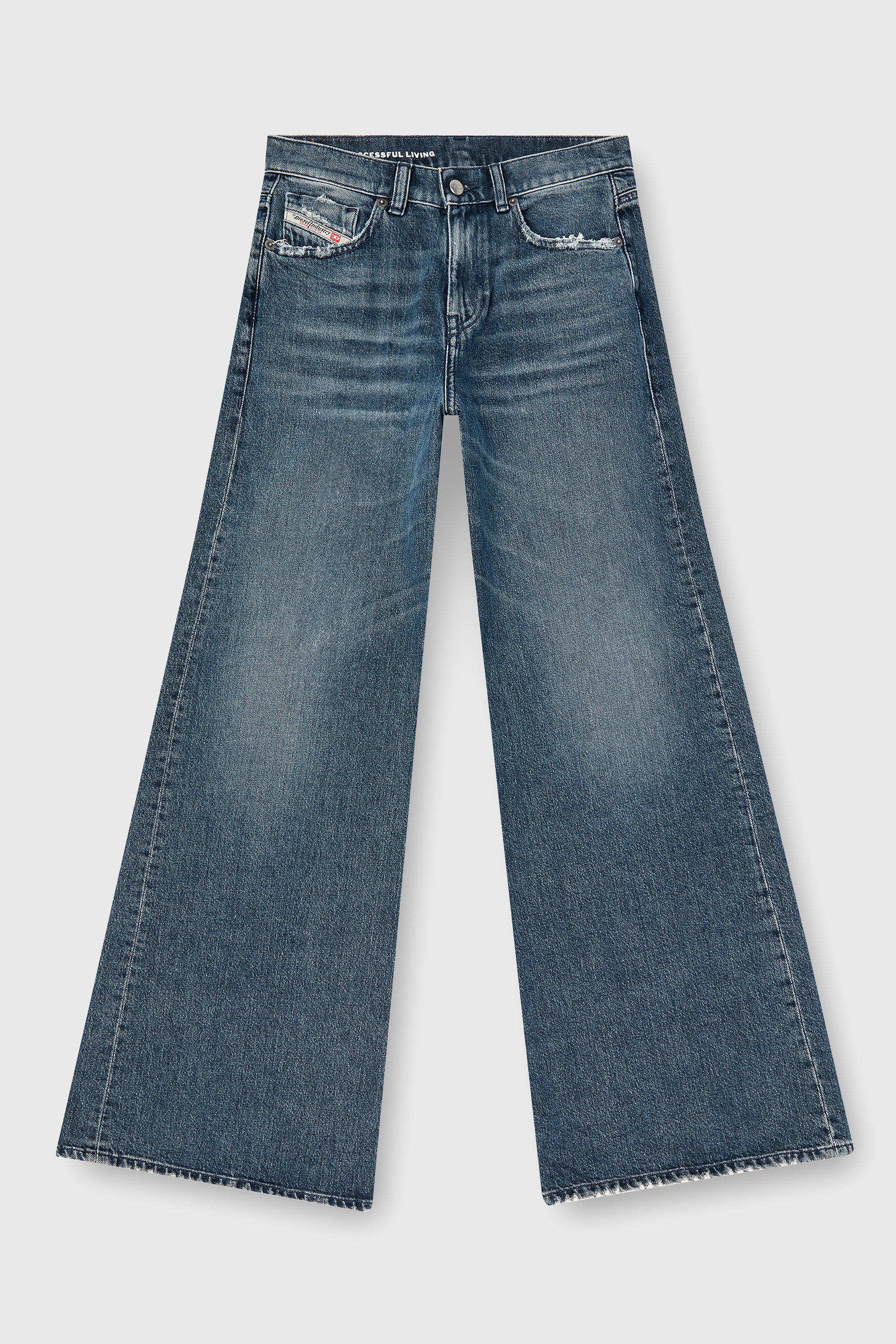 Diesel - Flare Jeans 1978 D-Akemi 007Y7 Femme, Bleu moyen - Image 2