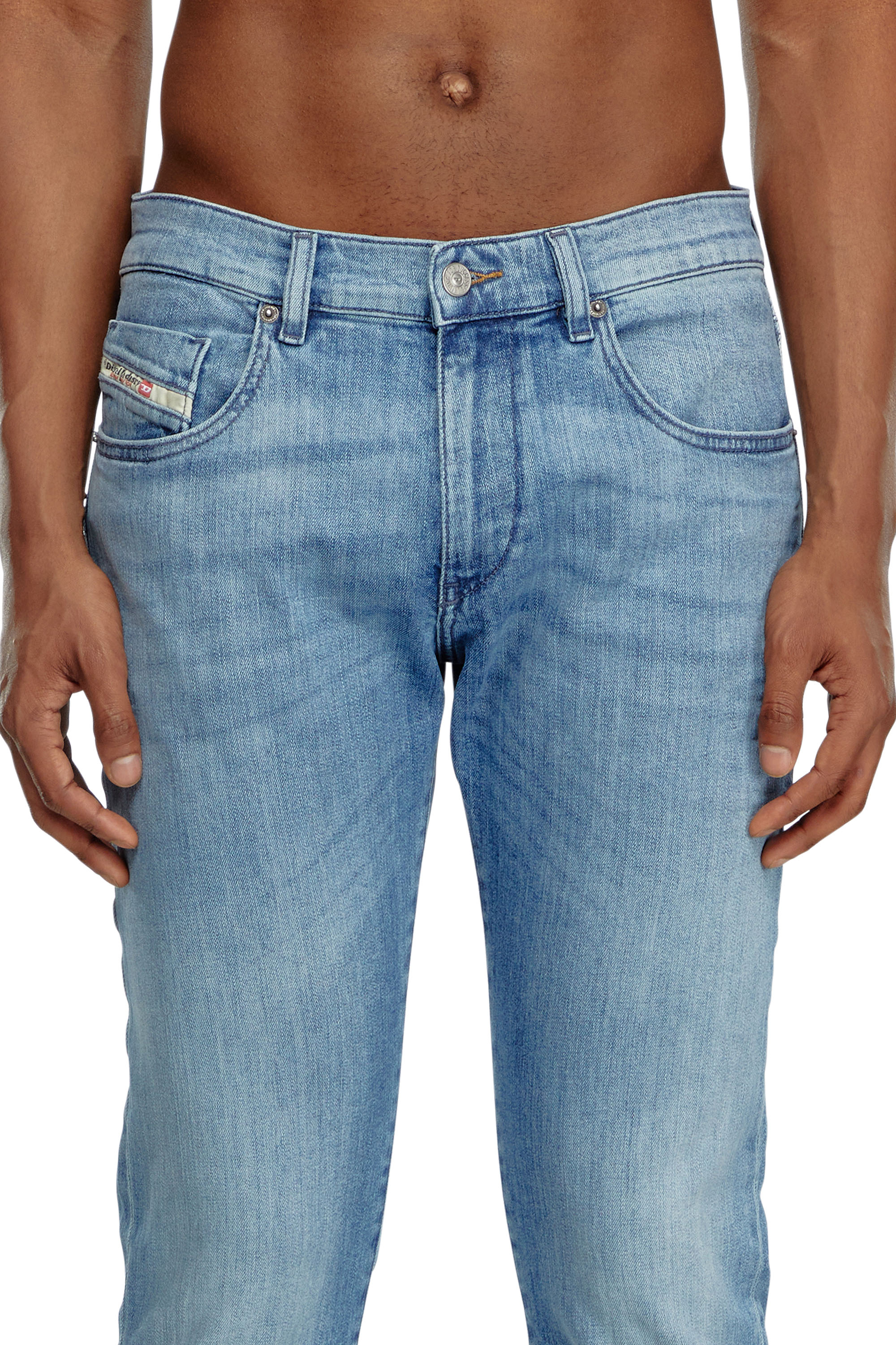 Diesel - Slim Jeans 2019 D-Strukt 0GRDI, Bleu Clair - Image 3