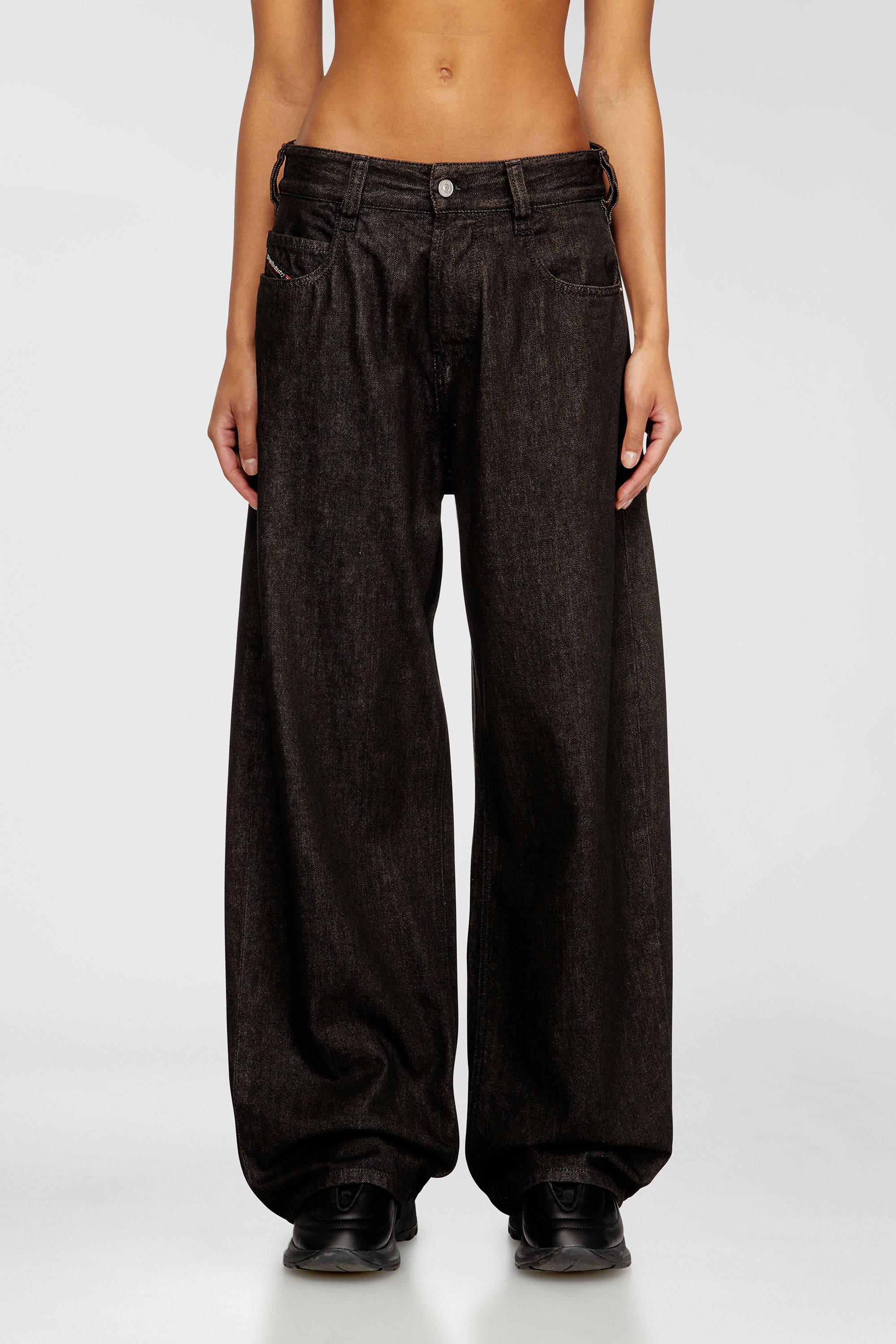 Diesel - Unisex's Relaxed Jeans 1997 D-Enim-M 09N25, Black/Dark grey - 4