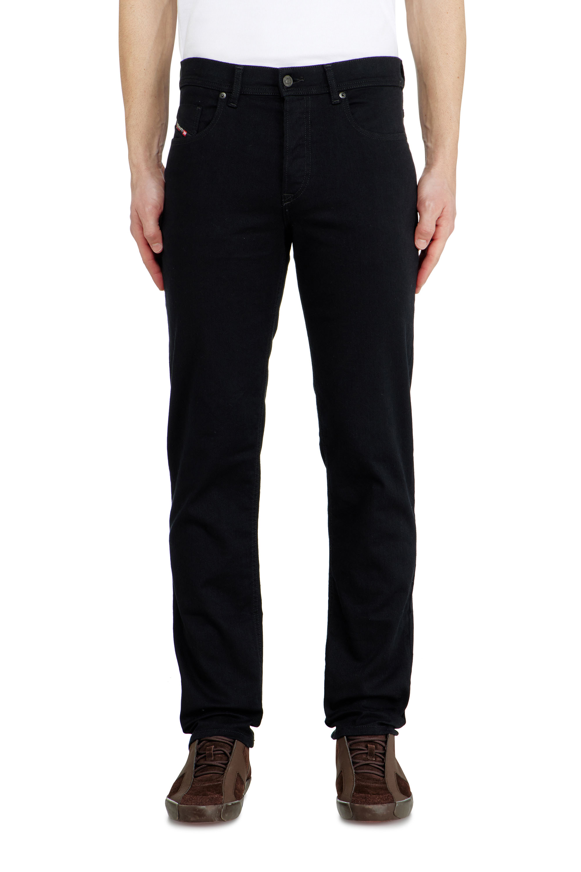 Diesel - Regular Jeans 2023 D-Finitive 069YP Homme, Noir/Gris fonc&eacute; - Image 2