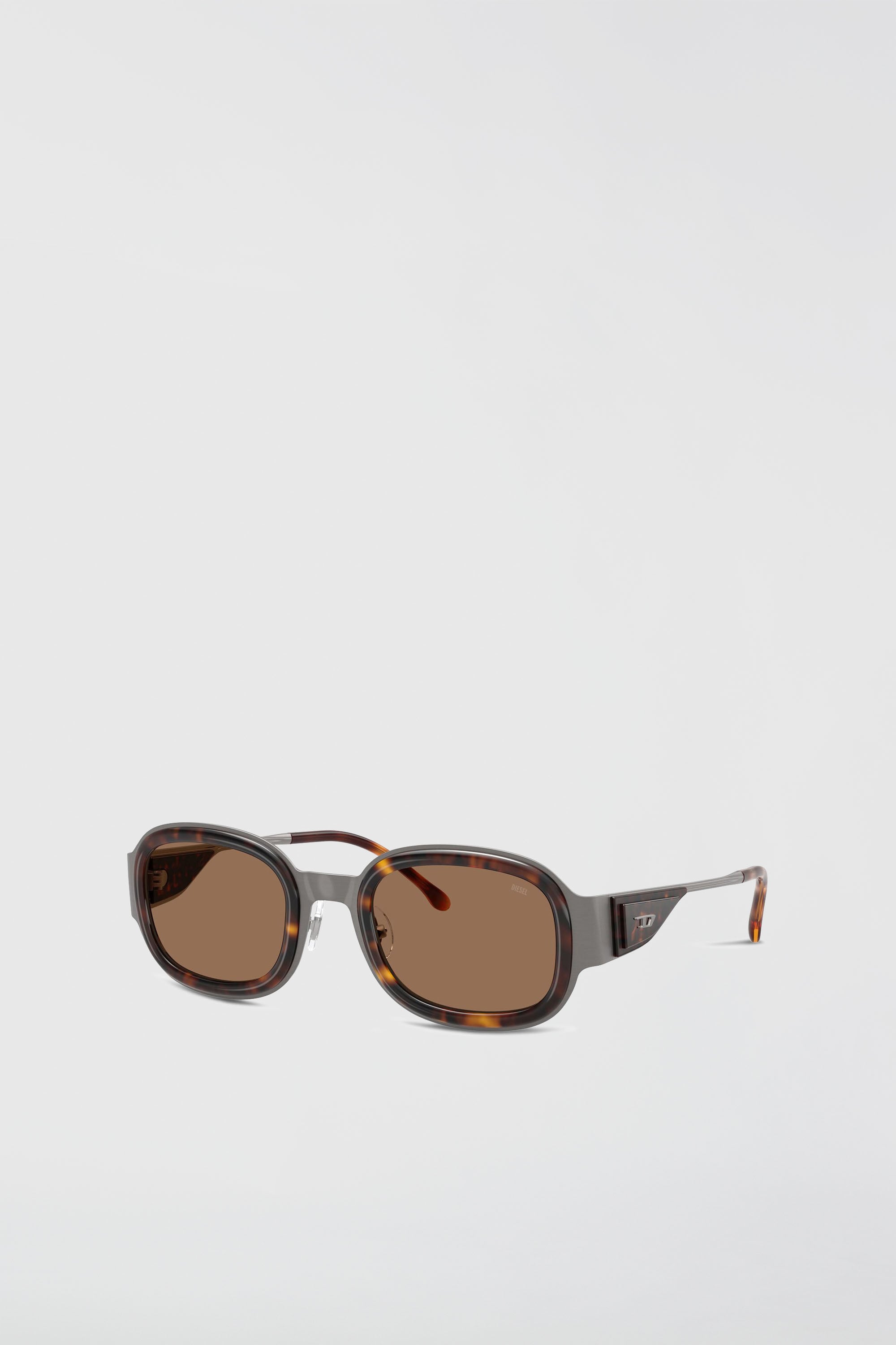 Diesel - 0DL1020, Lunettes de soleil carr&eacute;es Mixte in Marron - 2