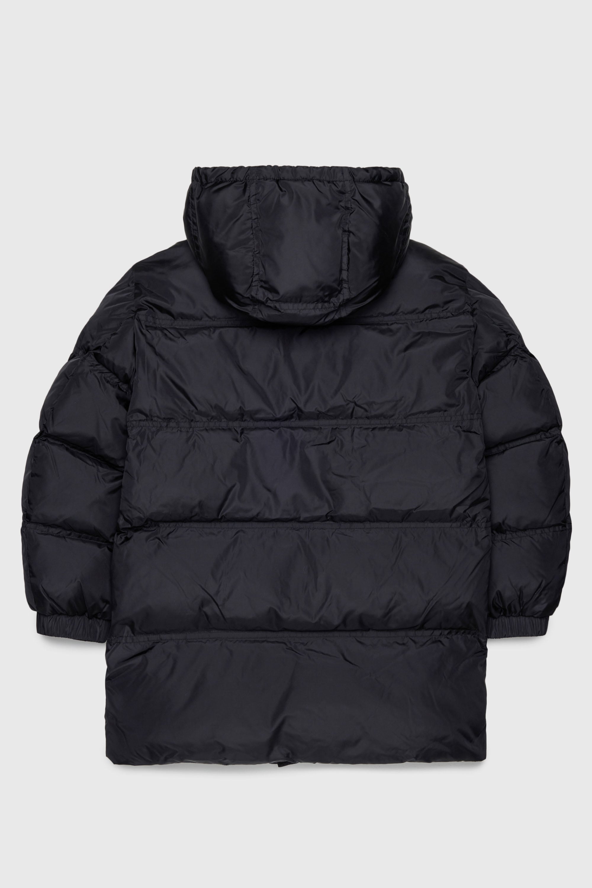 Diesel - JRIVONLONG, Manteau puffer avec poches oversize Mixte in Noir - 2