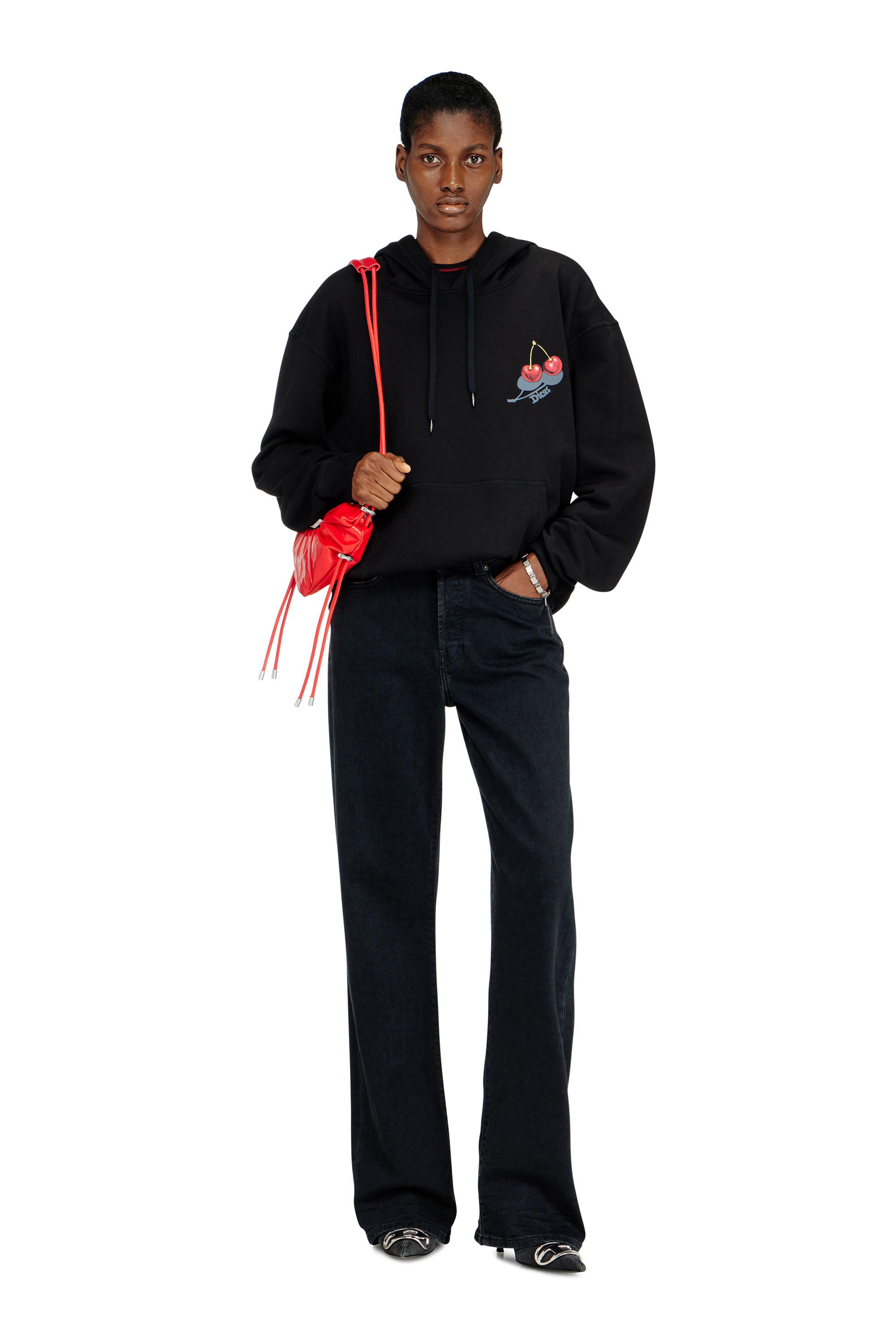 SV-S-NORM-HOOD-CHER, Noir