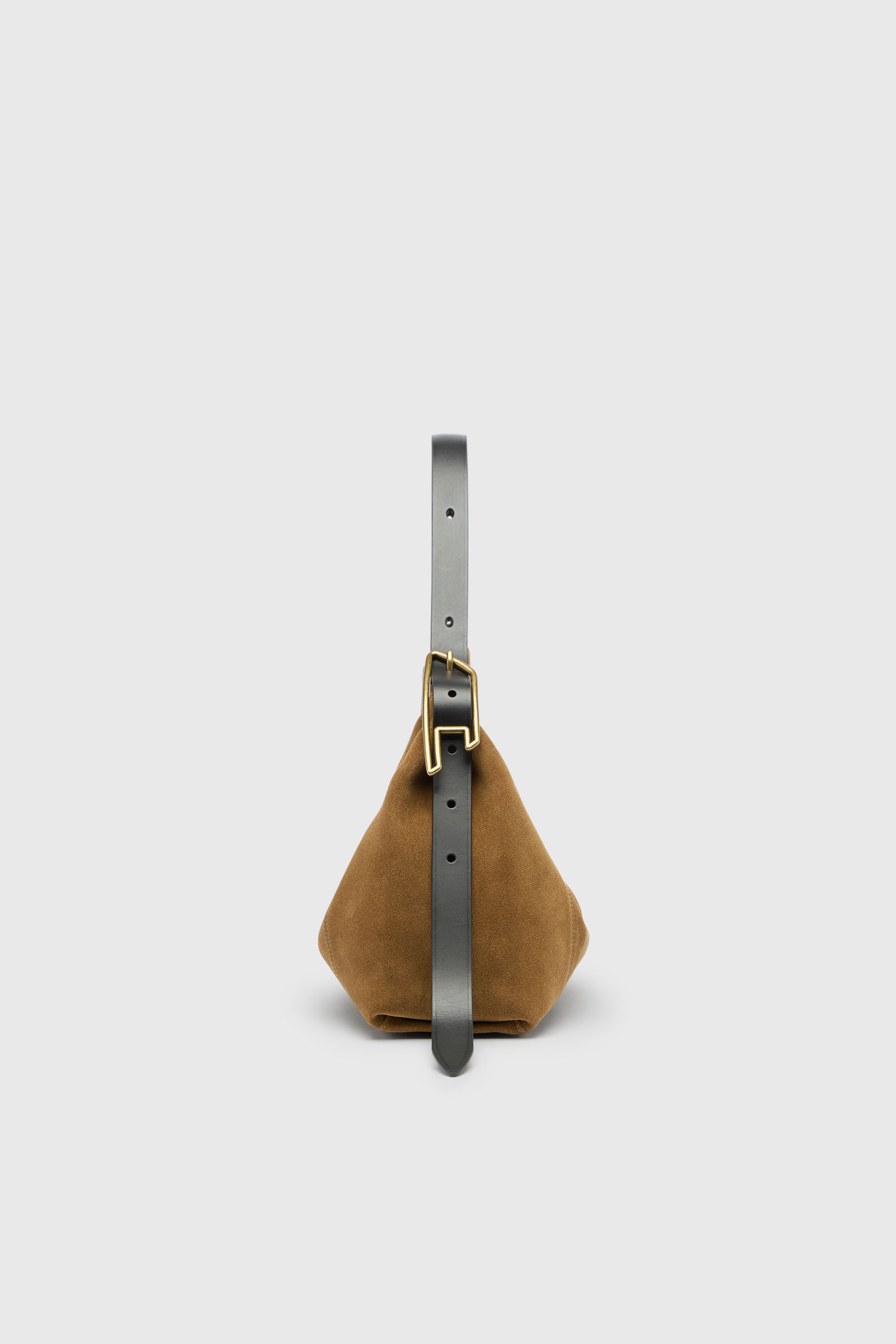 Diesel - D-LINE HOBO S, D-Line Sac port&eacute; &eacute;paule en daim cir&eacute; Femme in Marron - 5