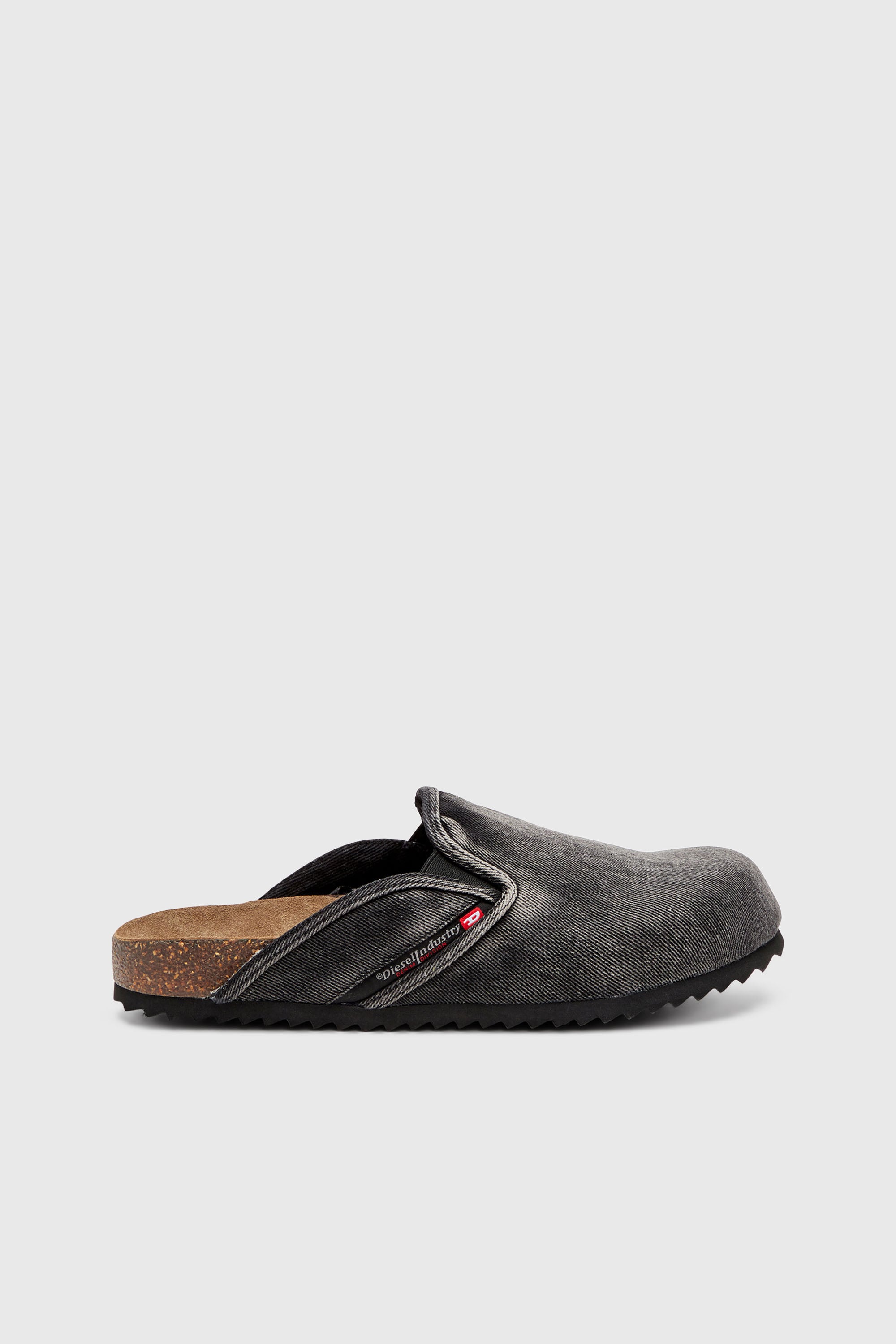 Diesel - D-WOODSTOCK SLIP-ON, D-Woodstock-Mules en denim Homme in Noir - 1