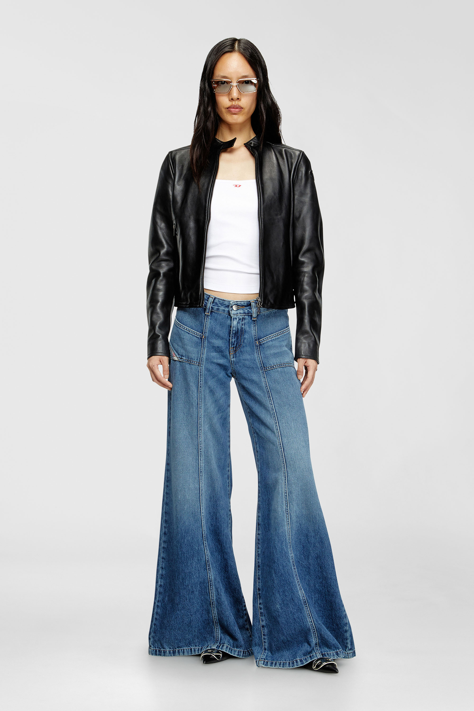 Jeans Flare Taille Basse D-Akii