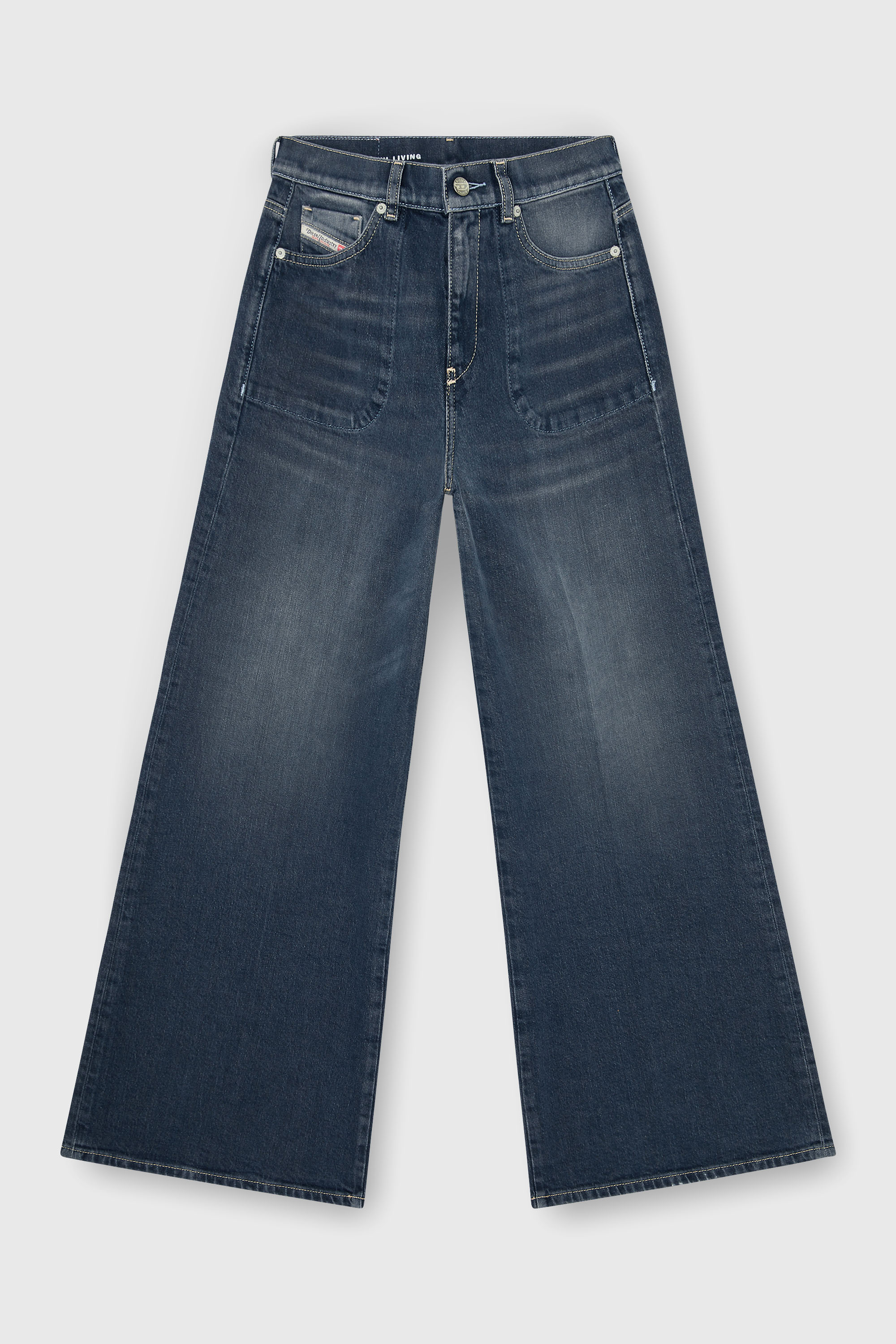 Diesel - Flare Jeans 1978 D-Akemi 007EI Femme, Bleu Fonc&eacute; - Image 2