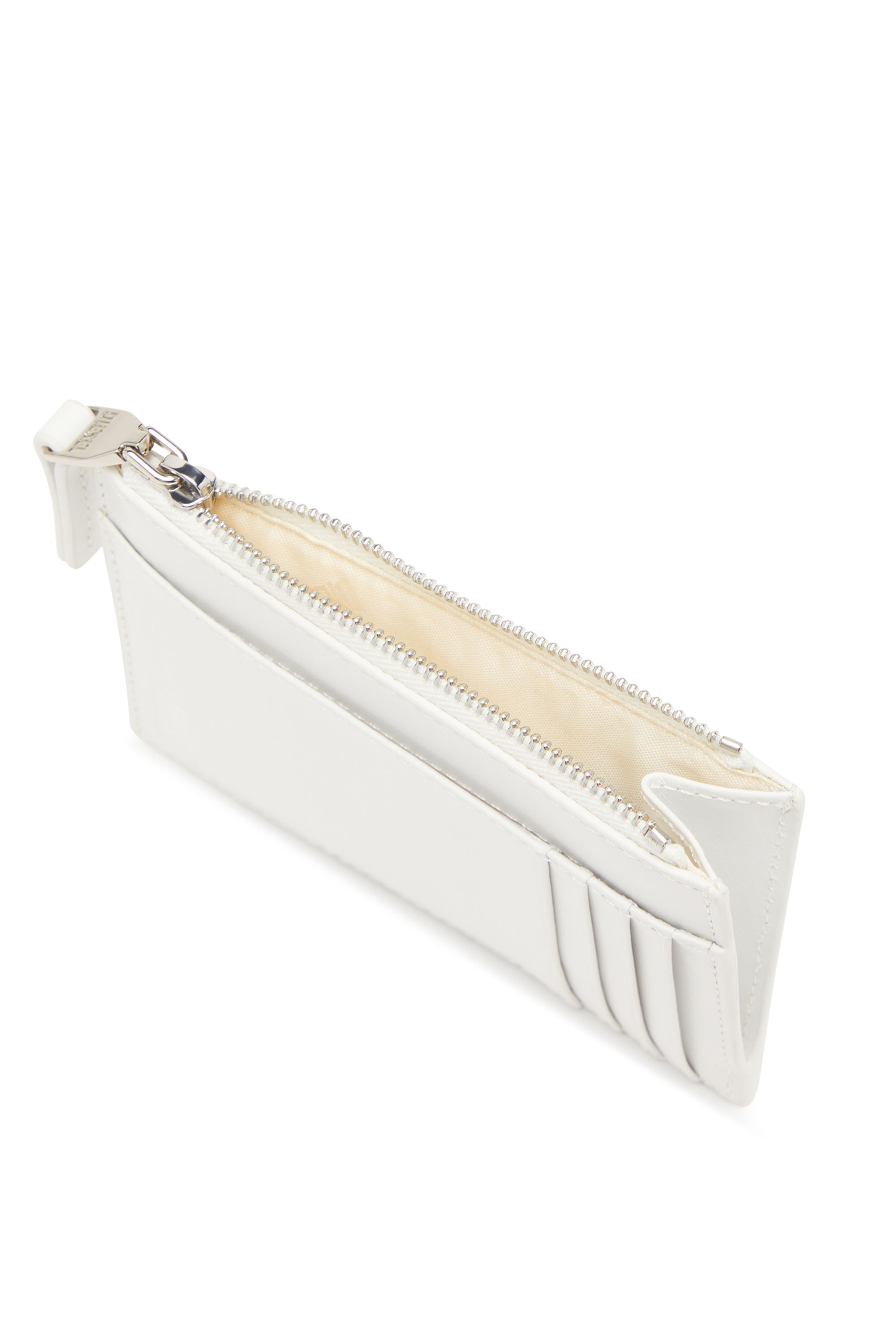 Diesel - 1DR CARD HOLDER I, Porte-cartes en cuir Femme in Blanc - 3